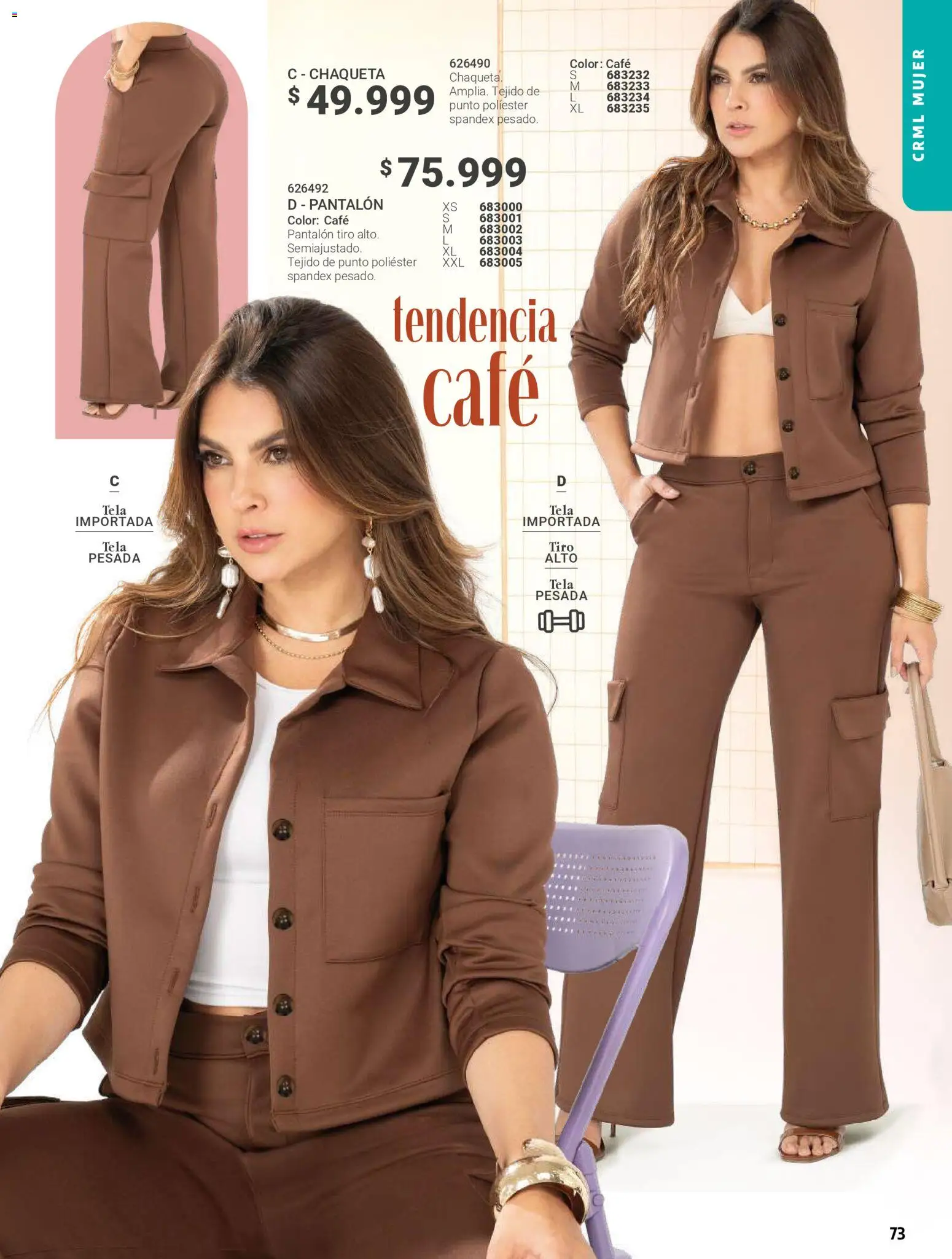 Carmel revista - valida desde el 01.05.2026 | Página: 73 | Productos: Chaqueta, Café