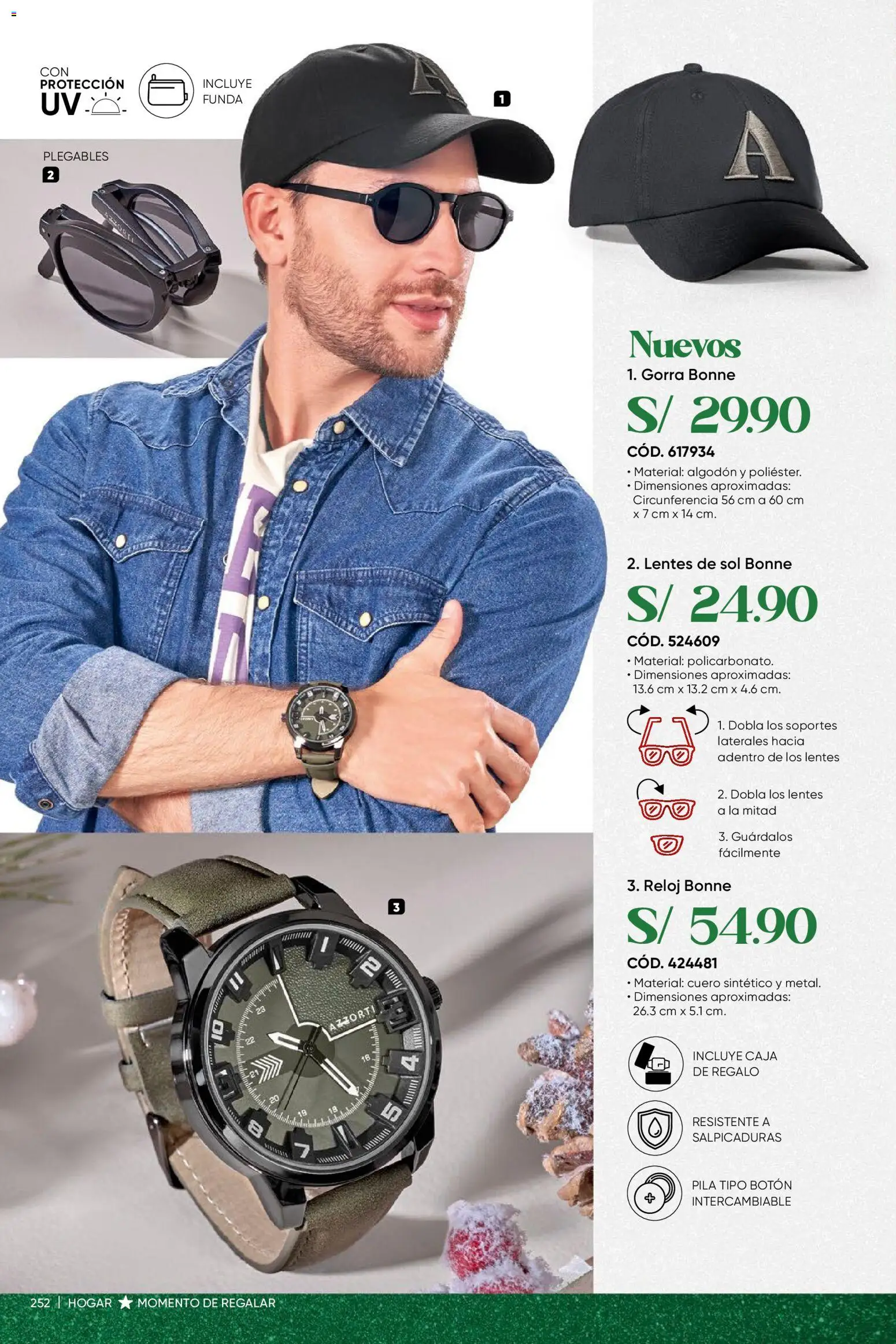 Catálogo Azzorti válido desde 03.11.2025 | Página: 254 | Productos: Caja, Gorra, Reloj