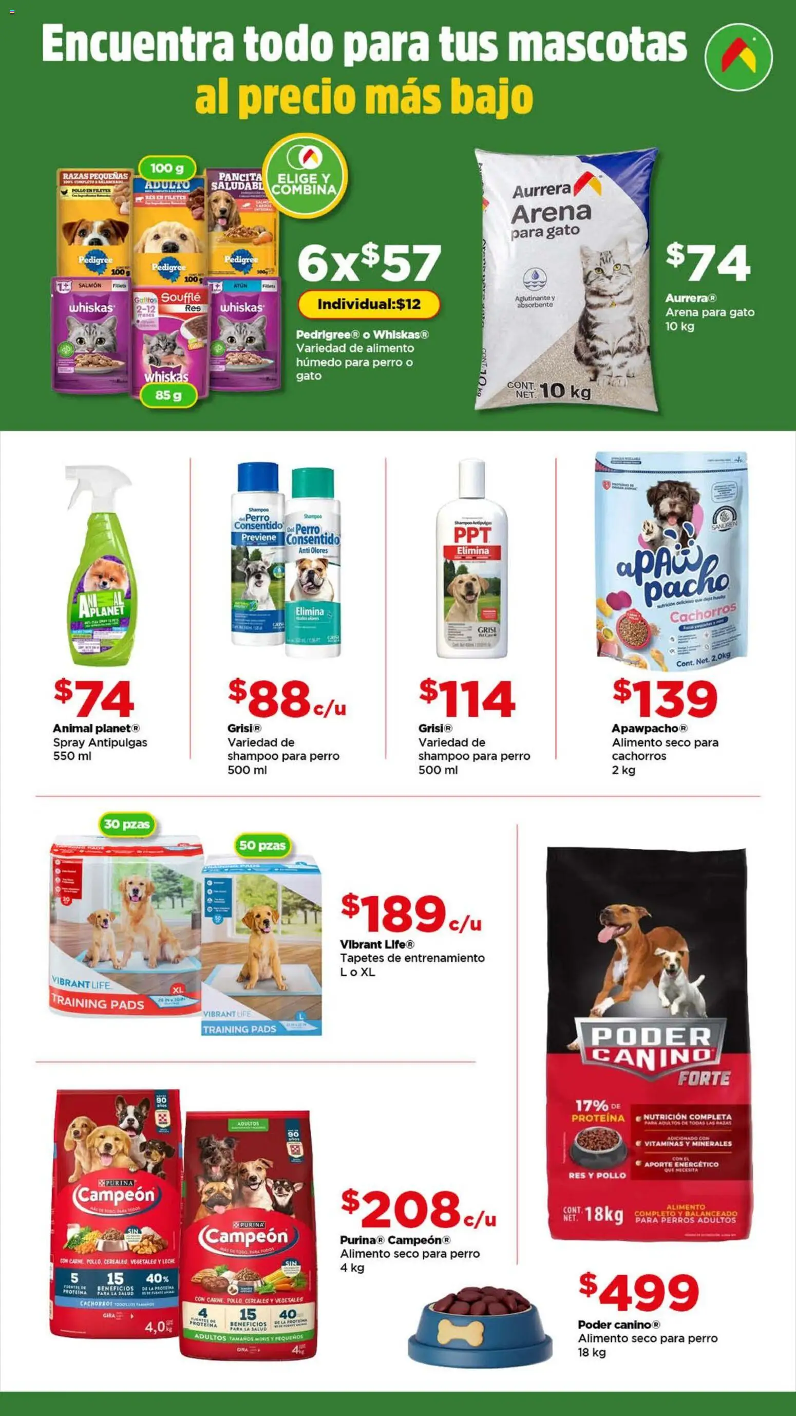 Nuevas ofertas de Bodega Aurrerá válidas en toda la República Mexicana desde el 22.04.2026. ¡Encuentra las mejores ofertas en Bodega Aurrerá folleto Ofertas! | Página: 4 | Productos: Atún, Leche, Res, Vitaminas