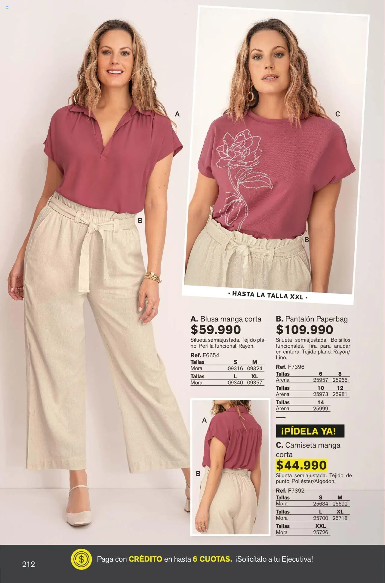 Leonisa revista - valida desde el 01.09.2025 | Página: 212 | Productos: Camiseta, Mora, Blusa