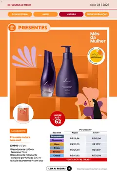 Avon - Campanha 03: Minha Consultoria - Pré-Visualização do folheto da loja Avon, válido de 15.01.2026 | Página: 34 | Produtos: Hidratante corporal, Desodorante