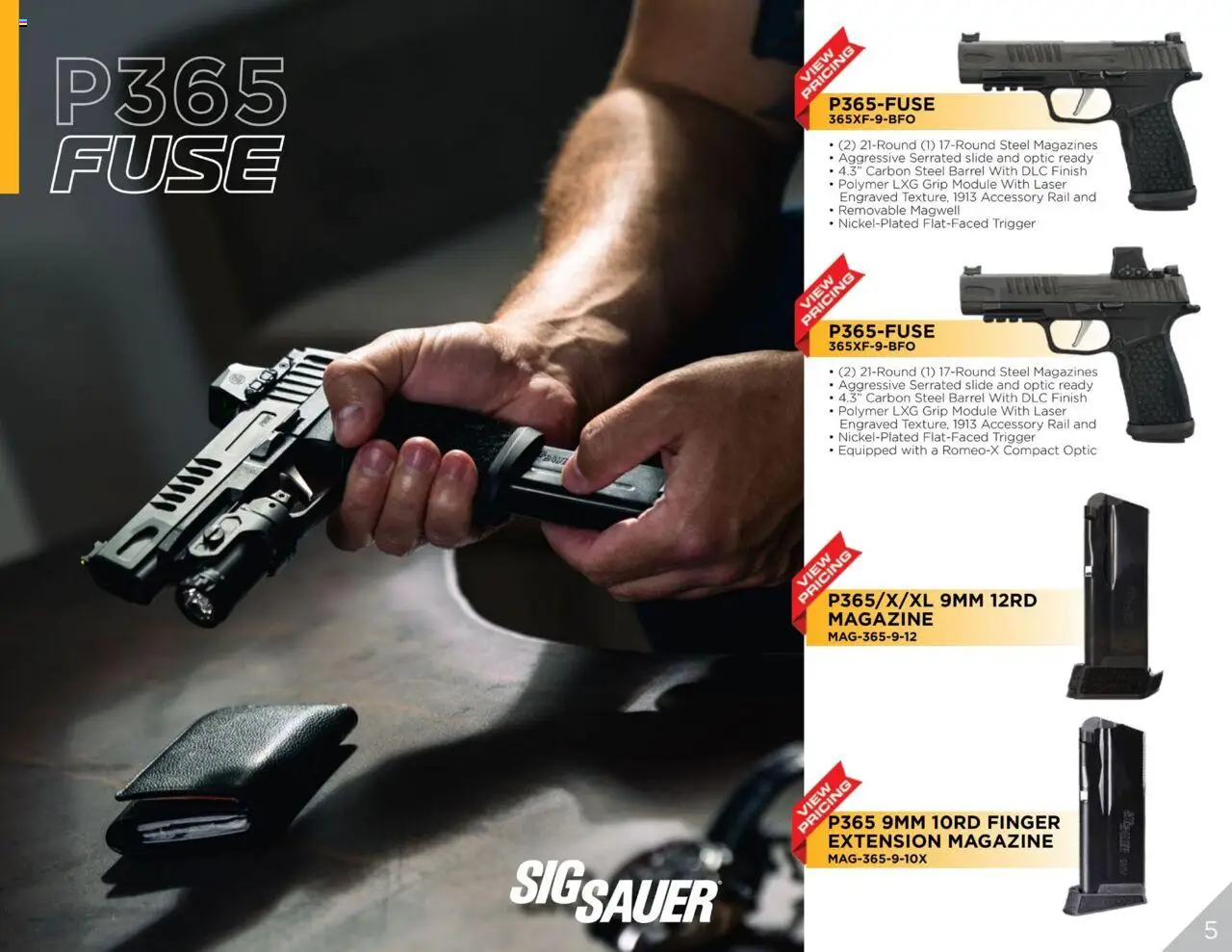 Dunham's Sports SigSauer Guide - valid from 21.08.2025 | Page: 5