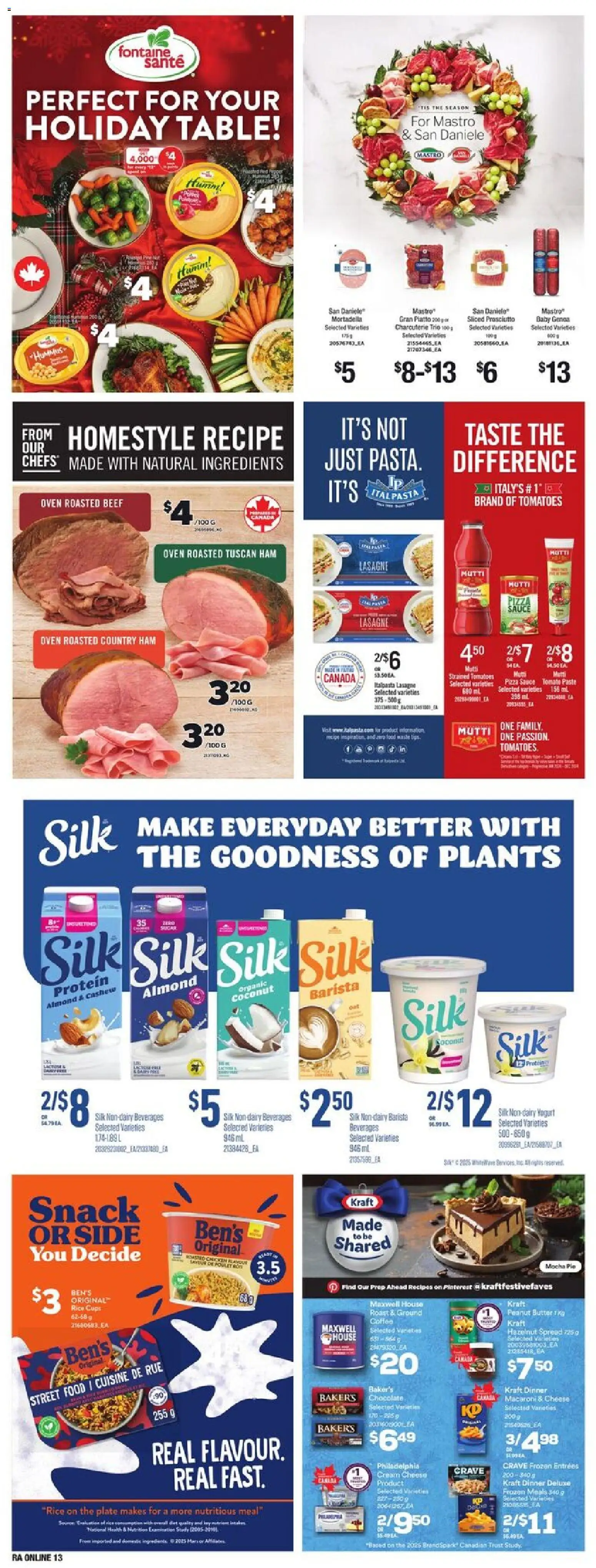 Atlantic Superstore flyer valid from 11.12.2025 | Page: 27 | Products: Beef, Butter, Chocolate, Ham