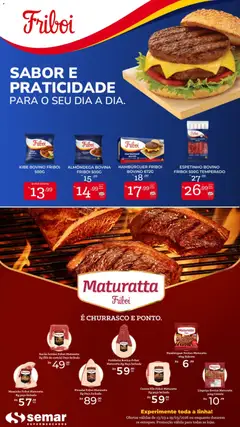 Semar Supermercado ofertas Friboi - Pré-Visualização do folheto da loja Semar Supermercado, válido de 13.03.2026 | Página: 1