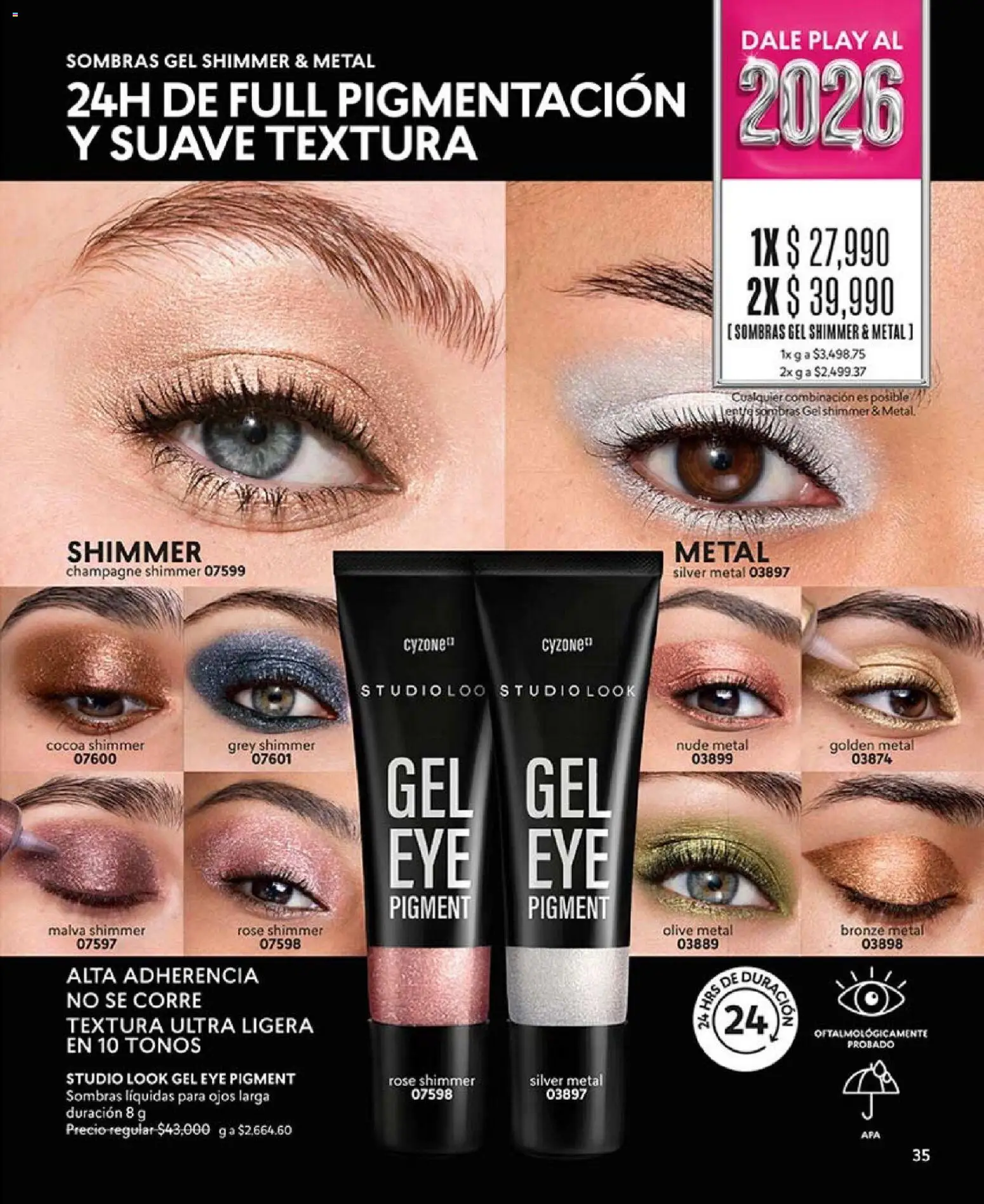 CyZone revista - valida desde el 01.01.2026 | Página: 35 | Productos: Combinación