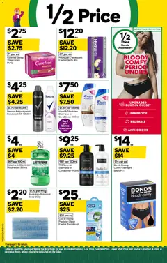 Preview of Weekly catalogue Woolworths 28/01 - valid from 28.01.2026 | Page: 40 | Products: Conditioner, Antiperspirant, Salt, Electric toothbrush