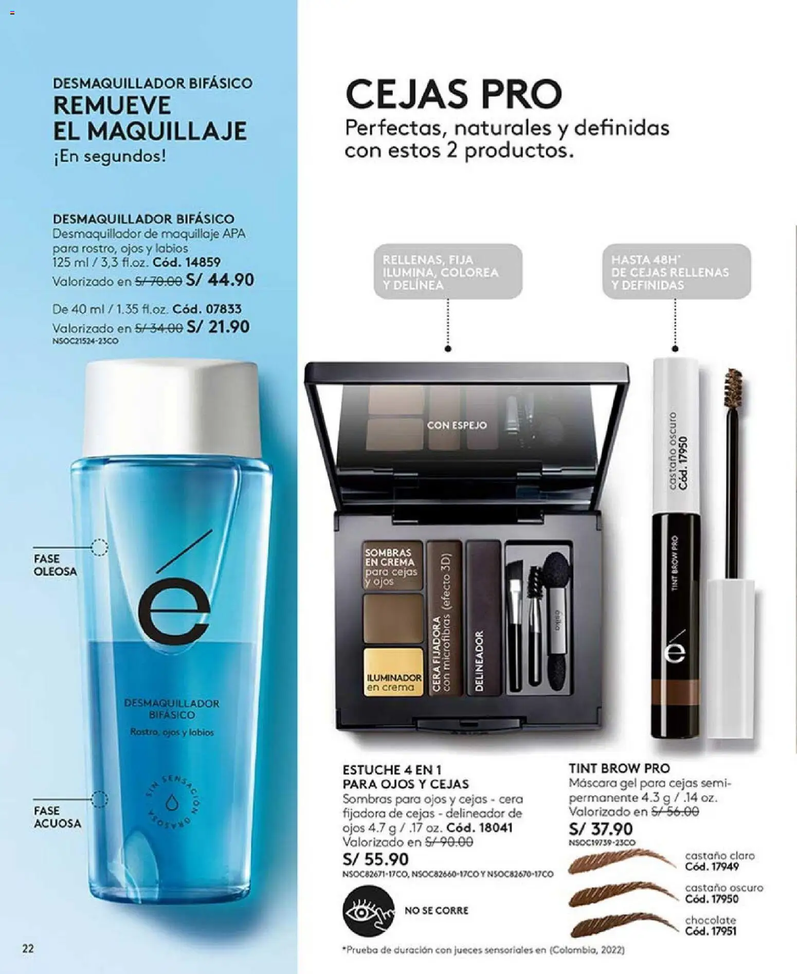 Catálogo Ésika válido desde 27.12.2025 | Página: 22 | Productos: Máscara, Espejo, Chocolate, Crema