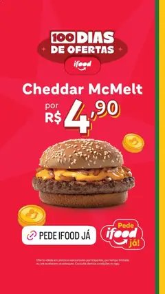 McDonald’s ofertas - Pré-Visualização do folheto da loja McDonald’s, válido de 11.03.2026 | Página: 10 | Produtos: Cheddar