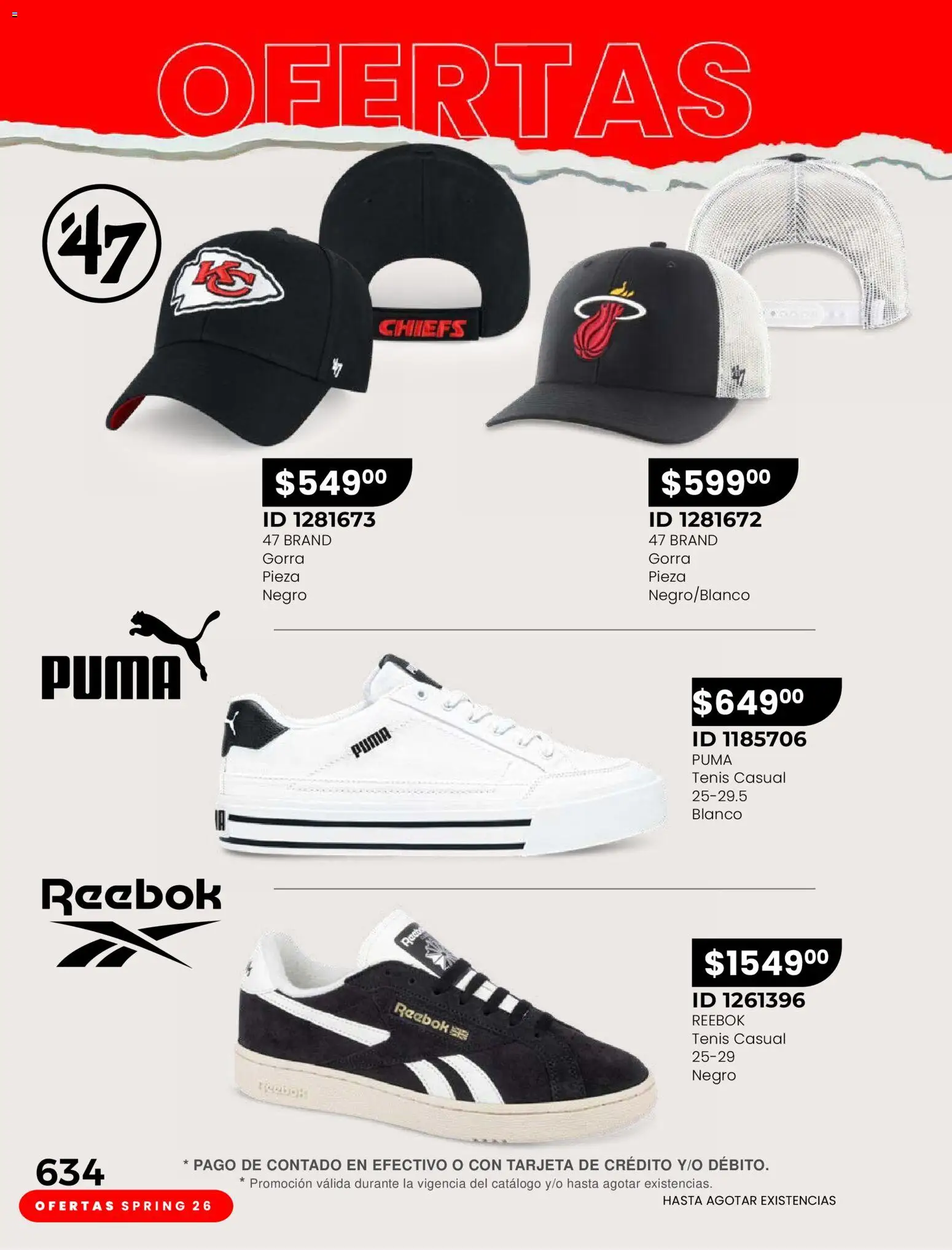Nuevas ofertas de Price Shoes válidas en toda la República Mexicana desde el 04.03.2026. ¡Encuentra las mejores ofertas en Price Shoes catálogo Ofertas! | Página: 10 | Productos: Tenis, Gorra