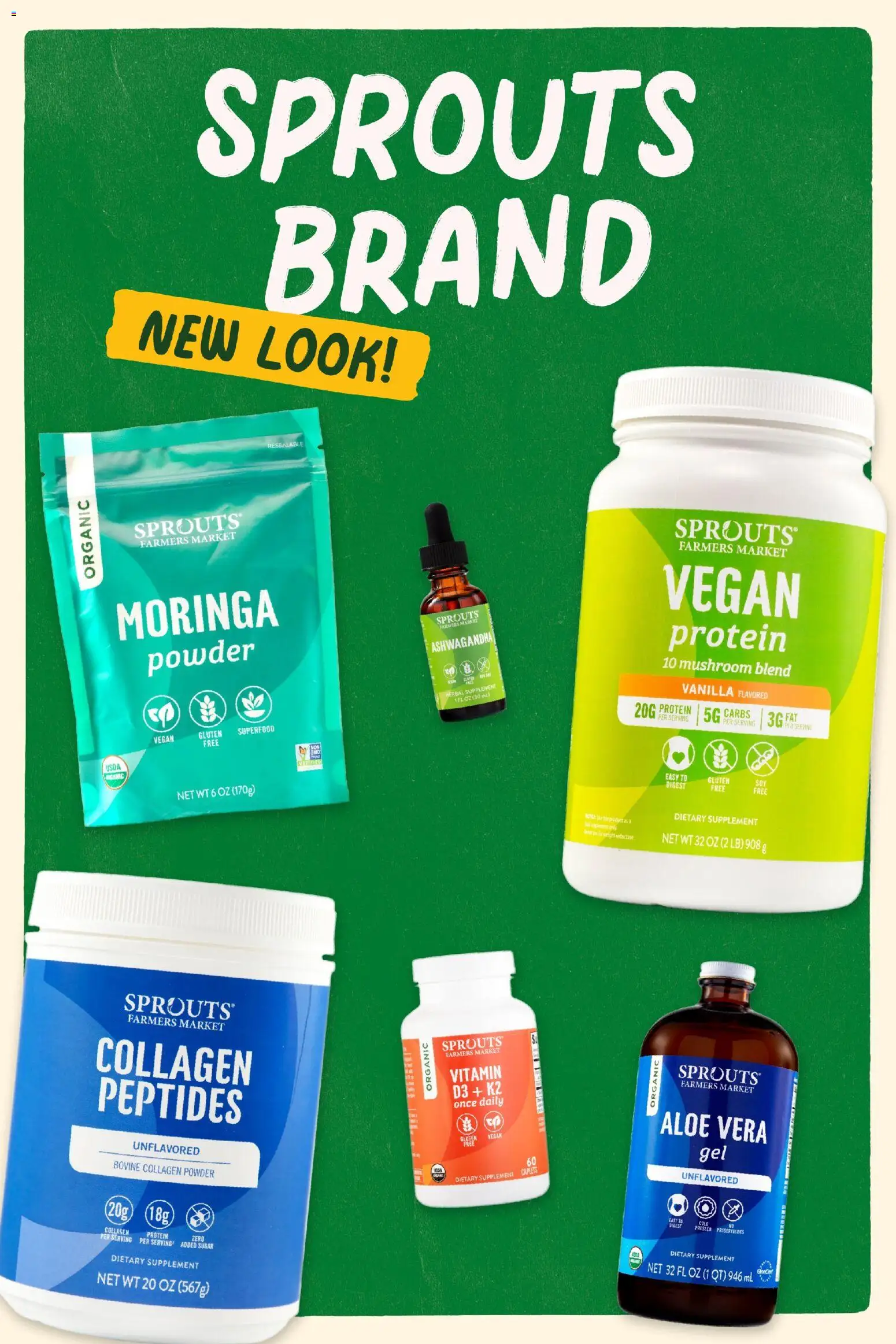 Sprouts Monthly Ad - valid from 03.12.2025 | Page: 40 | Products: Vitamin, Powder, Aloe Vera, Sugar