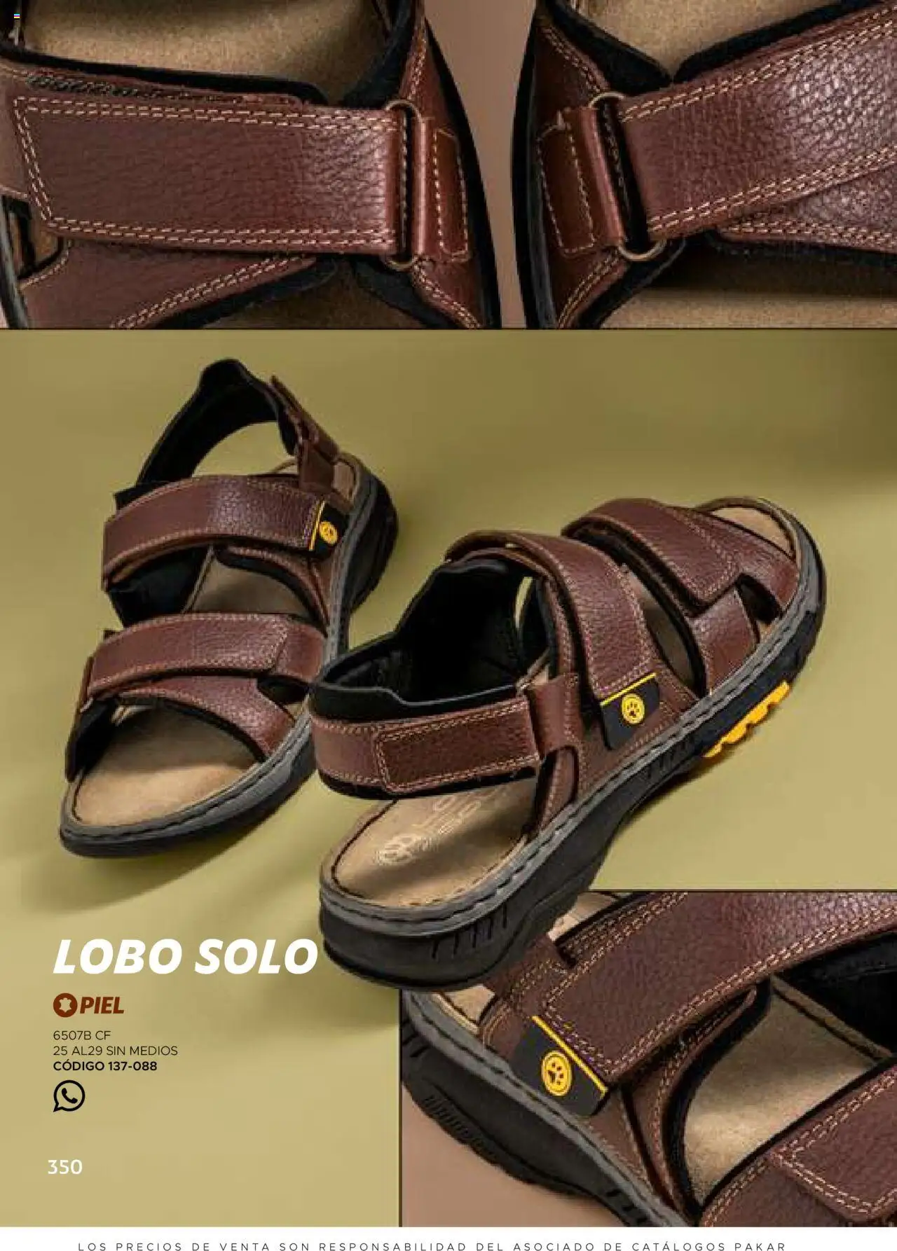 Nuevas ofertas de SC Pakar válidas en toda la República Mexicana desde el 24.07.2025. ¡Encuentra las mejores ofertas en SC Pakar - Catálogo Hombre otoño / invierno! | Página: 350