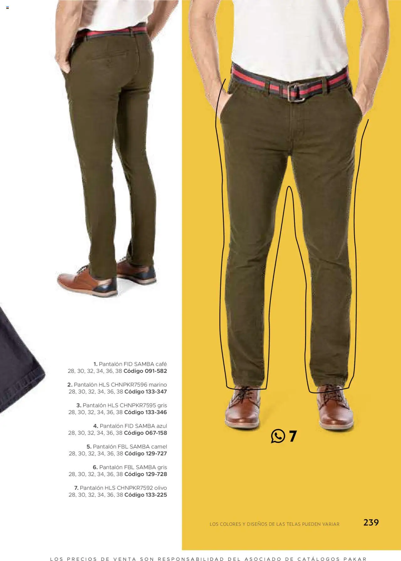 Nuevas ofertas de SC Pakar válidas en toda la República Mexicana desde el 24.07.2025. ¡Encuentra las mejores ofertas en SC Pakar Catálogo Ropa y Accesorios! | Página: 239 | Productos: Café