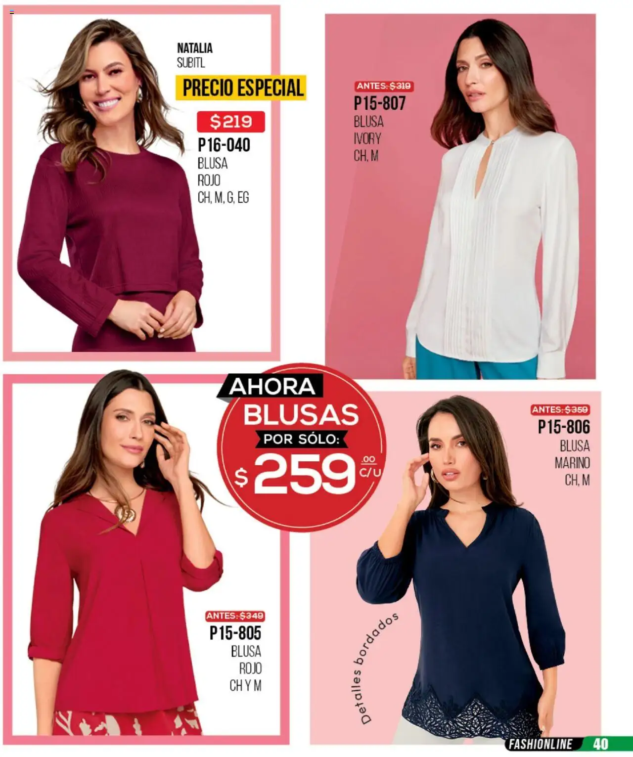 Nuevas ofertas de Cklass válidas en toda la República Mexicana desde el 13.08.2025. ¡Encuentra las mejores ofertas en Cklass - Catálogo Remate Total Ropa! | Página: 41 | Productos: Blusa