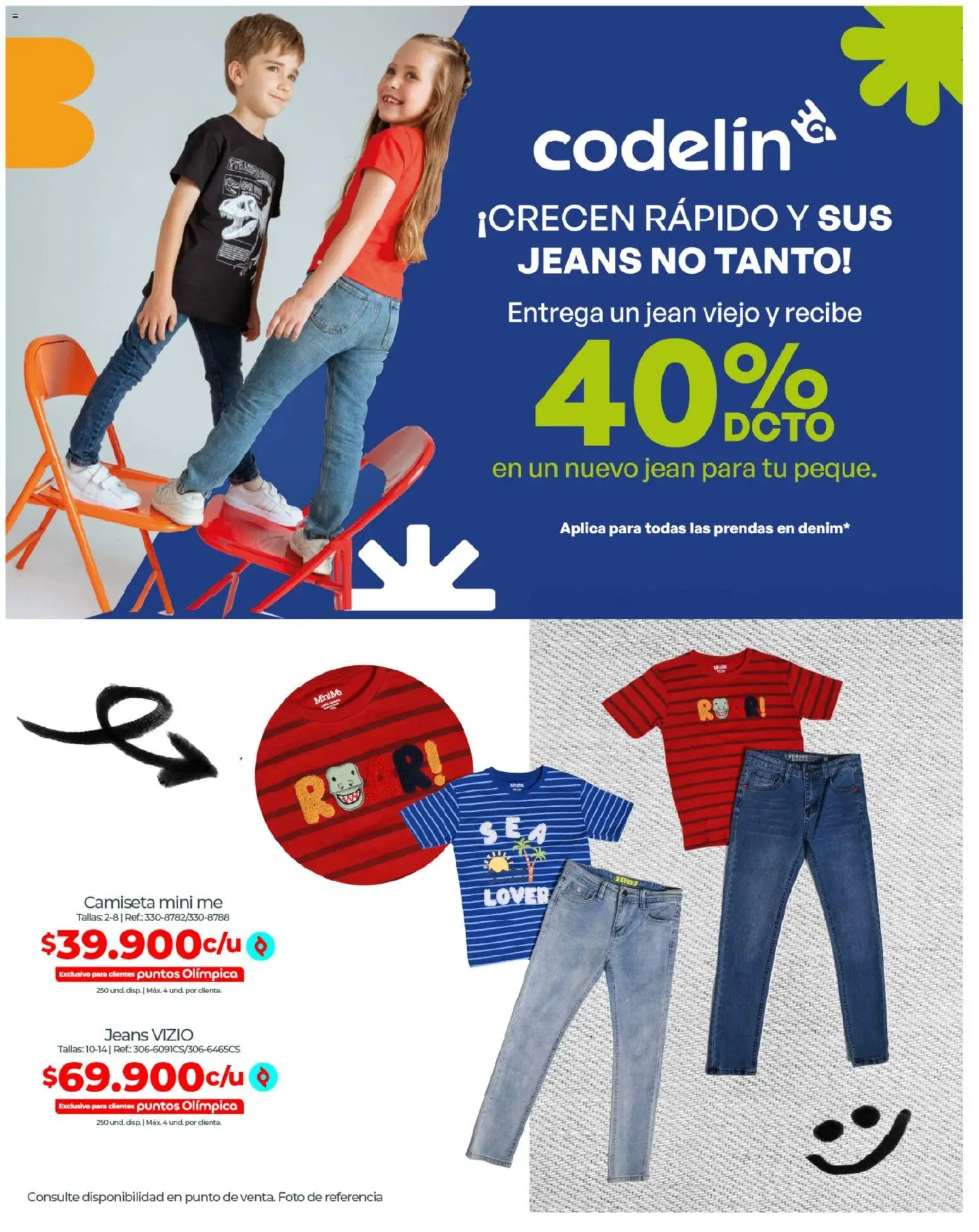 Olímpica revista - valida desde el 14.11.2025 | Página: 20 | Productos: Jean, Camiseta