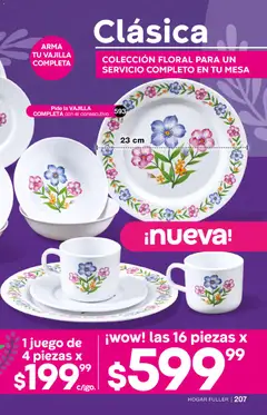 Vista previa de Fuller campaña 20 2026, nuevo folleto de la tienda, válido en México a partir del 07.01.2026 | Página: 207 | Productos: Juego, Mesa