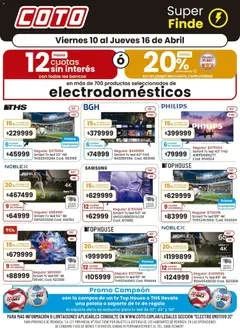 Vista previa Coto - Electro Motivo A válido desde el 10.04.2026