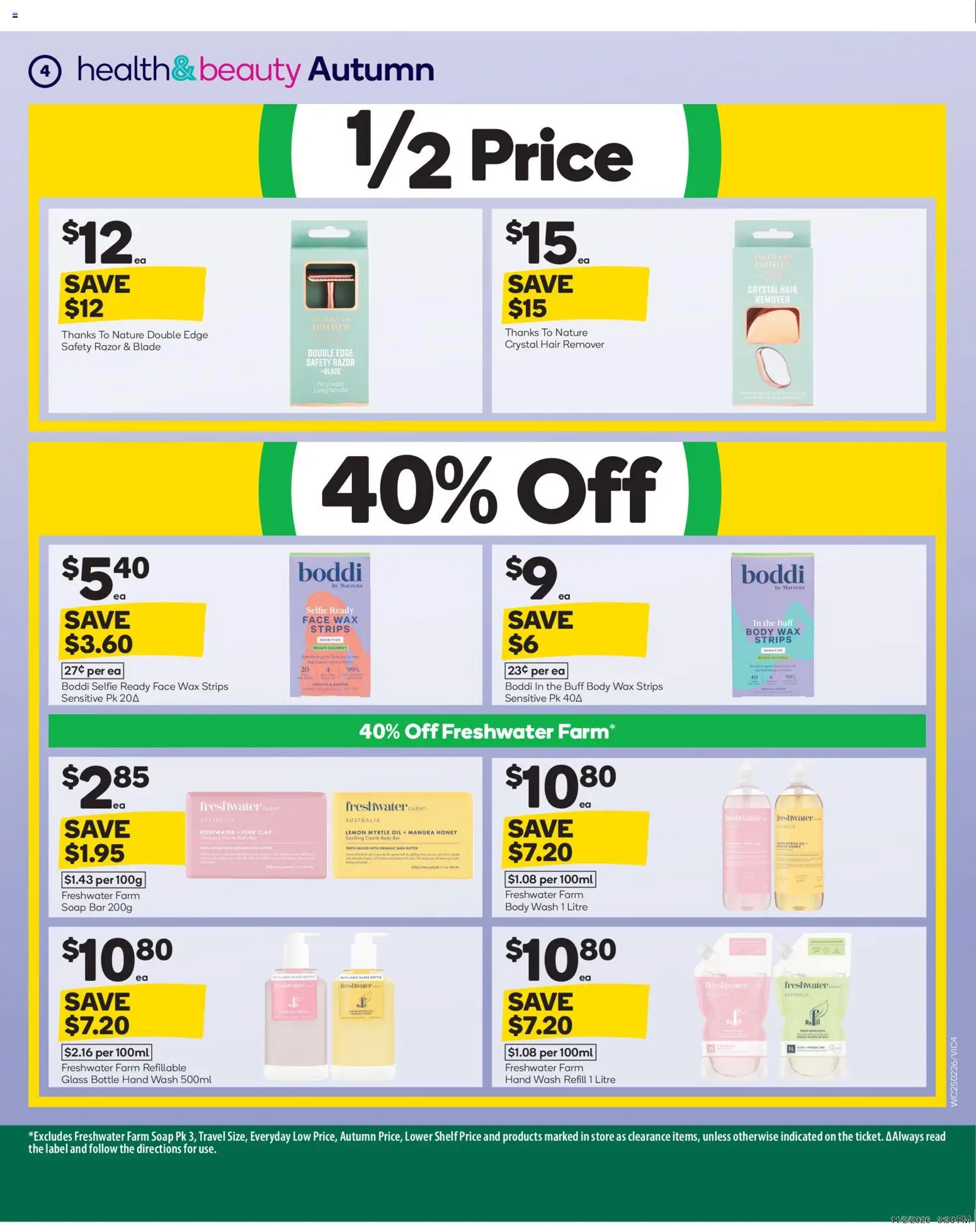 Woolworths catalogue - valid from 25.02.2026 | Page: 5 | Products: Butter, Honey, Lemon, Clay