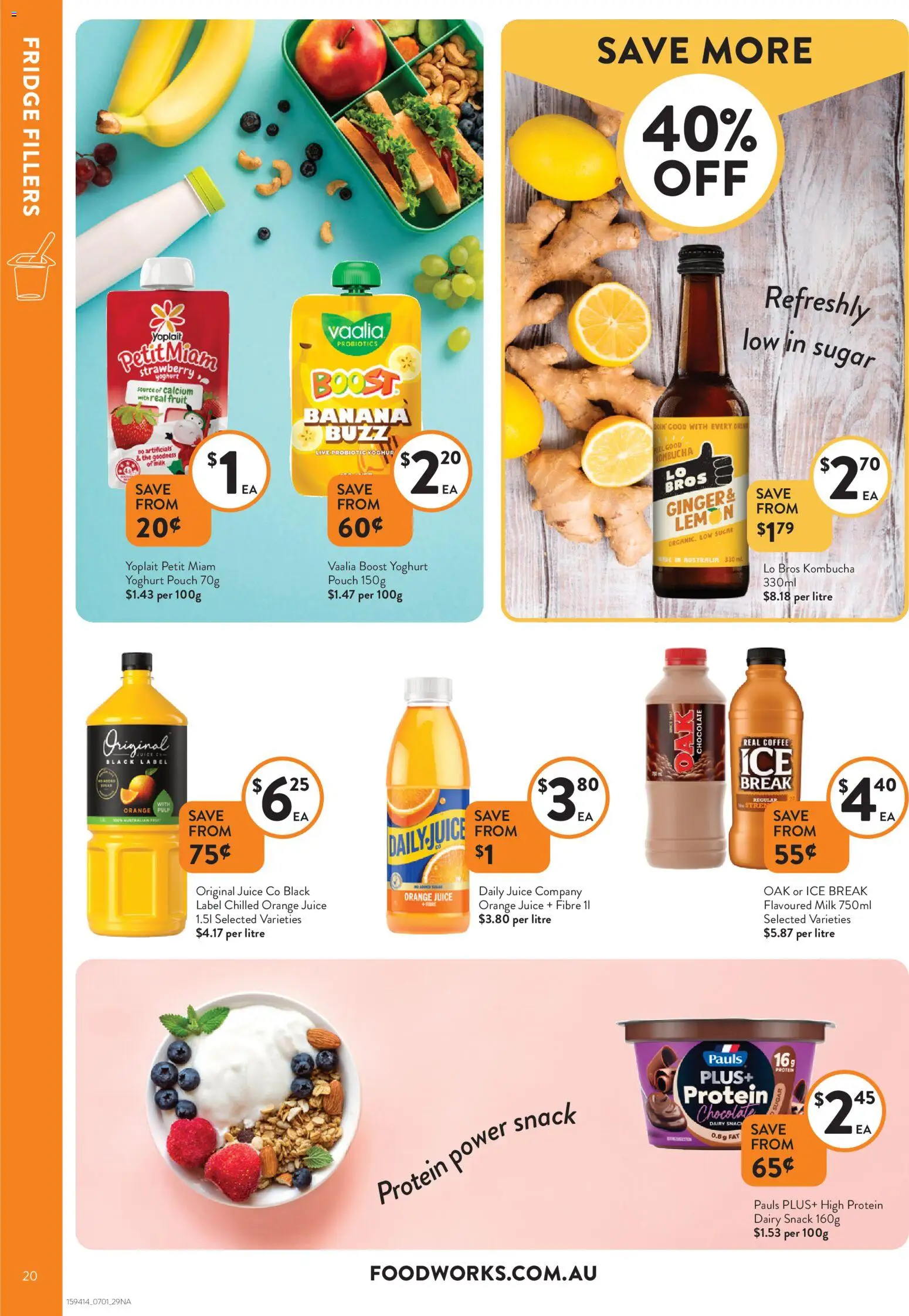 Foodworks catalogue - valid from 07.01.2026 | Page: 20 | Products: Milk, Coffee, Chocolate, Sugar