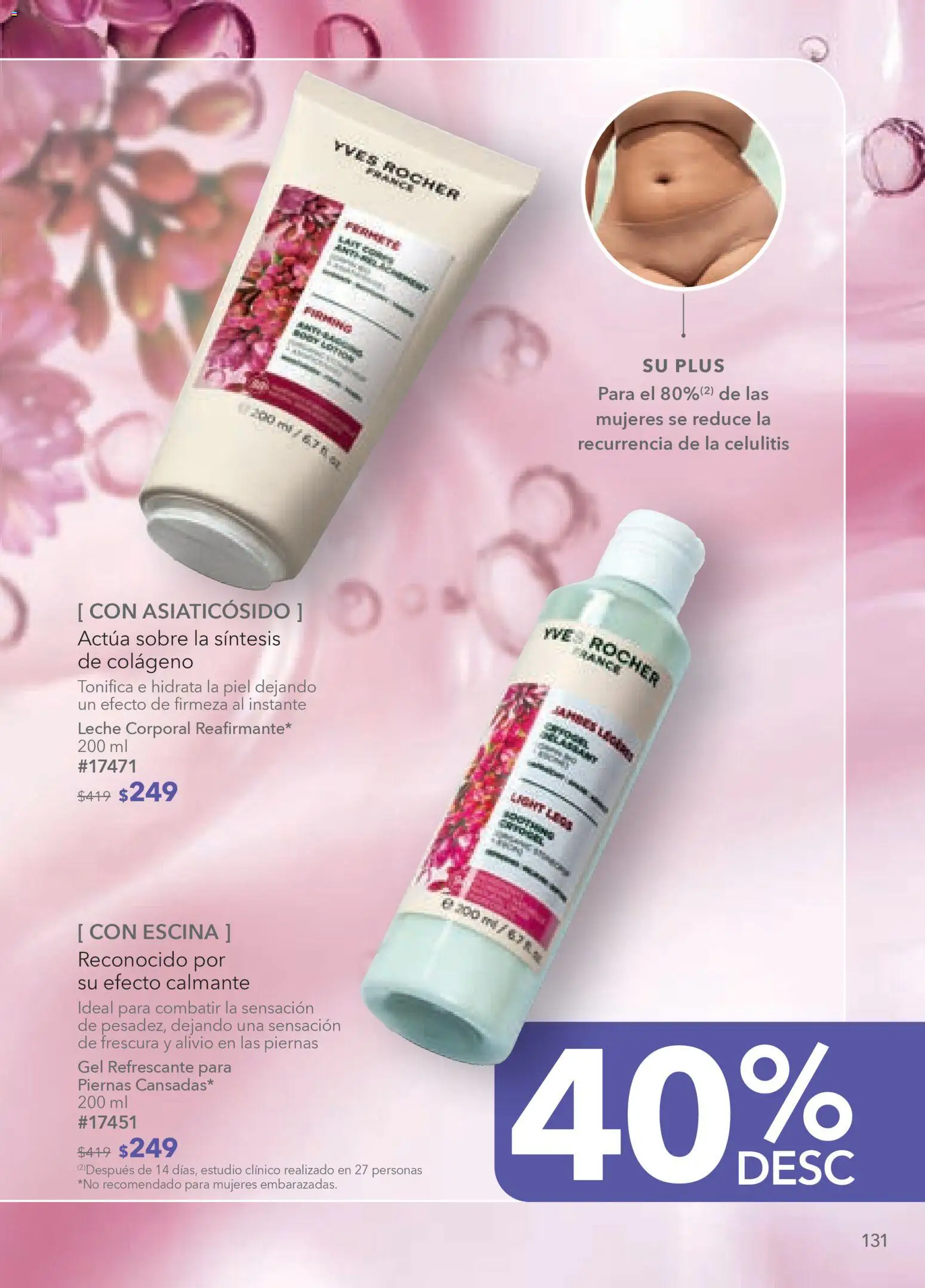 Nuevas ofertas de Yves Rocher válidas en toda la República Mexicana desde el 24.03.2026. ¡Encuentra las mejores ofertas en Yves Rocher campaña 5 2026! | Página: 133 | Productos: Leche, Sobre