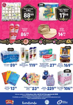 Nuevas ofertas de S-Mart válidas en toda la República Mexicana desde el 19.08.2025. ¡Encuentra las mejores ofertas en Mochila Mostrosanos, pieza! | Página: 6