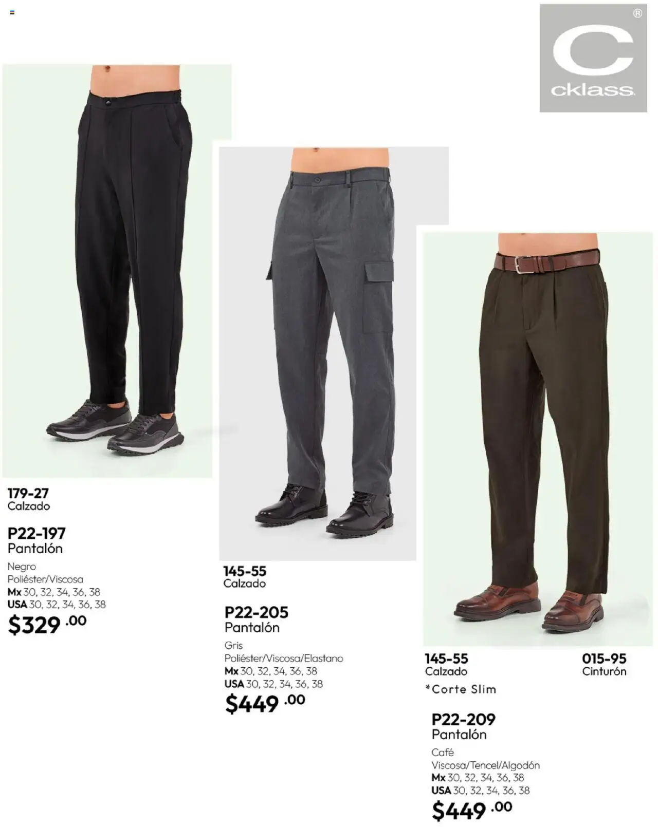 Nuevas ofertas de Cklass válidas en toda la República Mexicana desde el 16.09.2025. ¡Encuentra las mejores ofertas en Cklass - Catálogo Invierno! | Página: 155 | Productos: Cinturón, Café