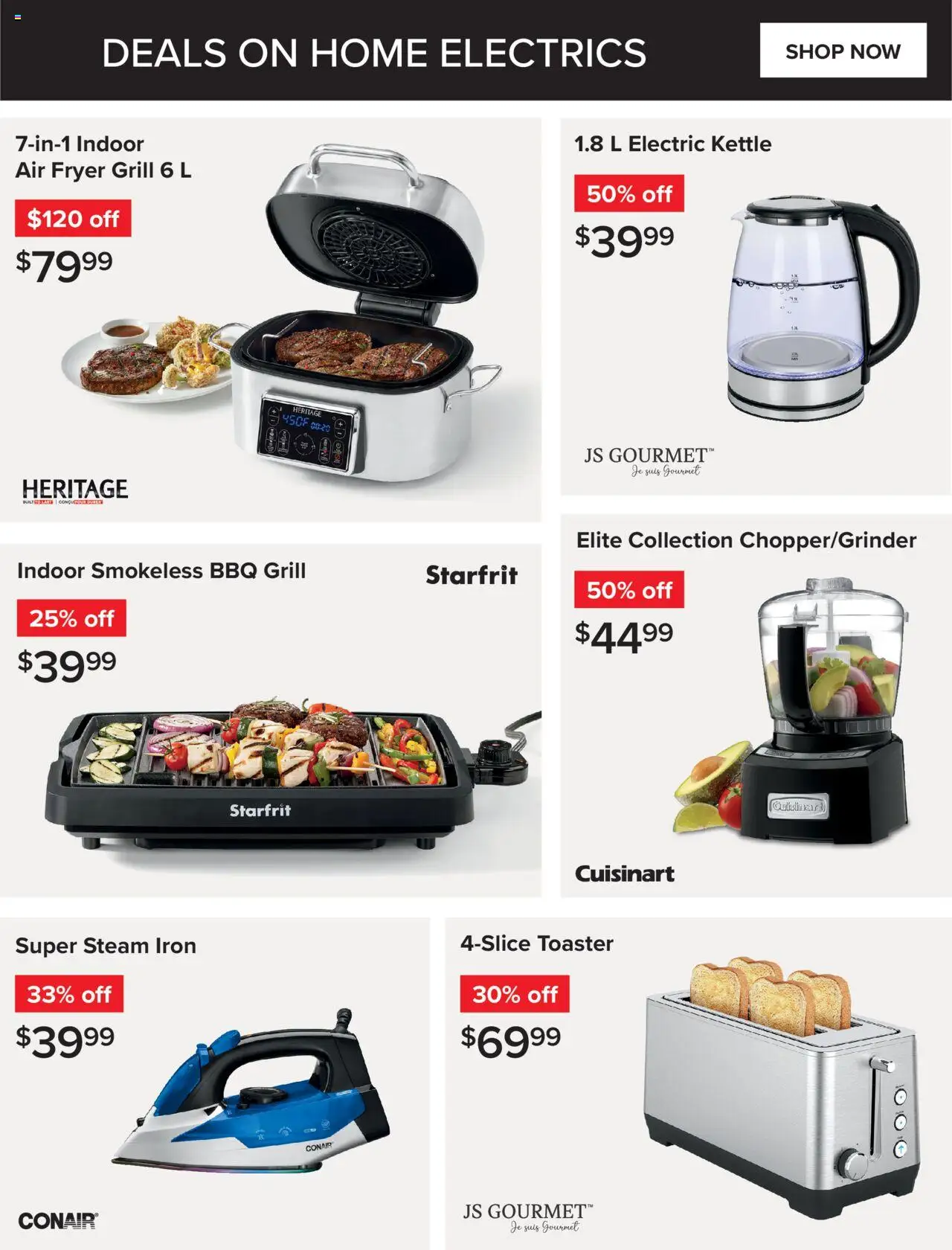 Linen Chest flyer valid from 06.10.2025 | Page: 10 | Products: Grill, Kettle, Toaster, Fryer