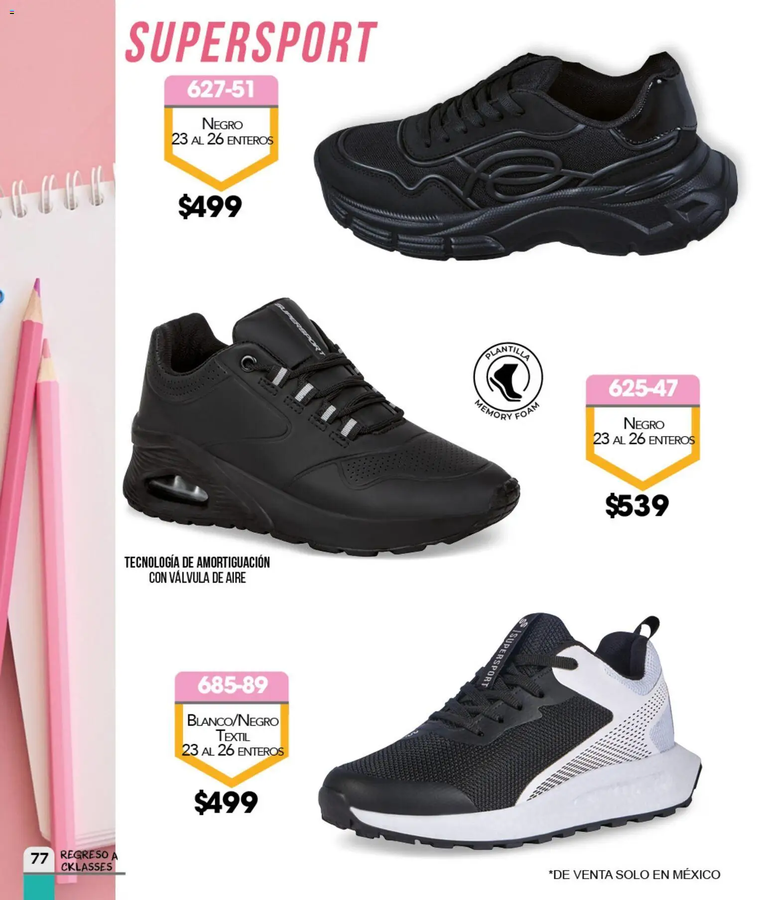 Nuevas ofertas de Cklass válidas en toda la República Mexicana desde el 06.01.2026. ¡Encuentra las mejores ofertas en Cklass catálogo Regreso a clases 2026! | Página: 78 | Productos: Válvula