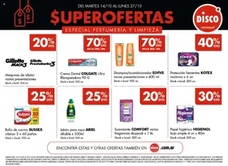Vista previa Disco - Especial Perfumería y Limpieza válido desde el 14.10.2025