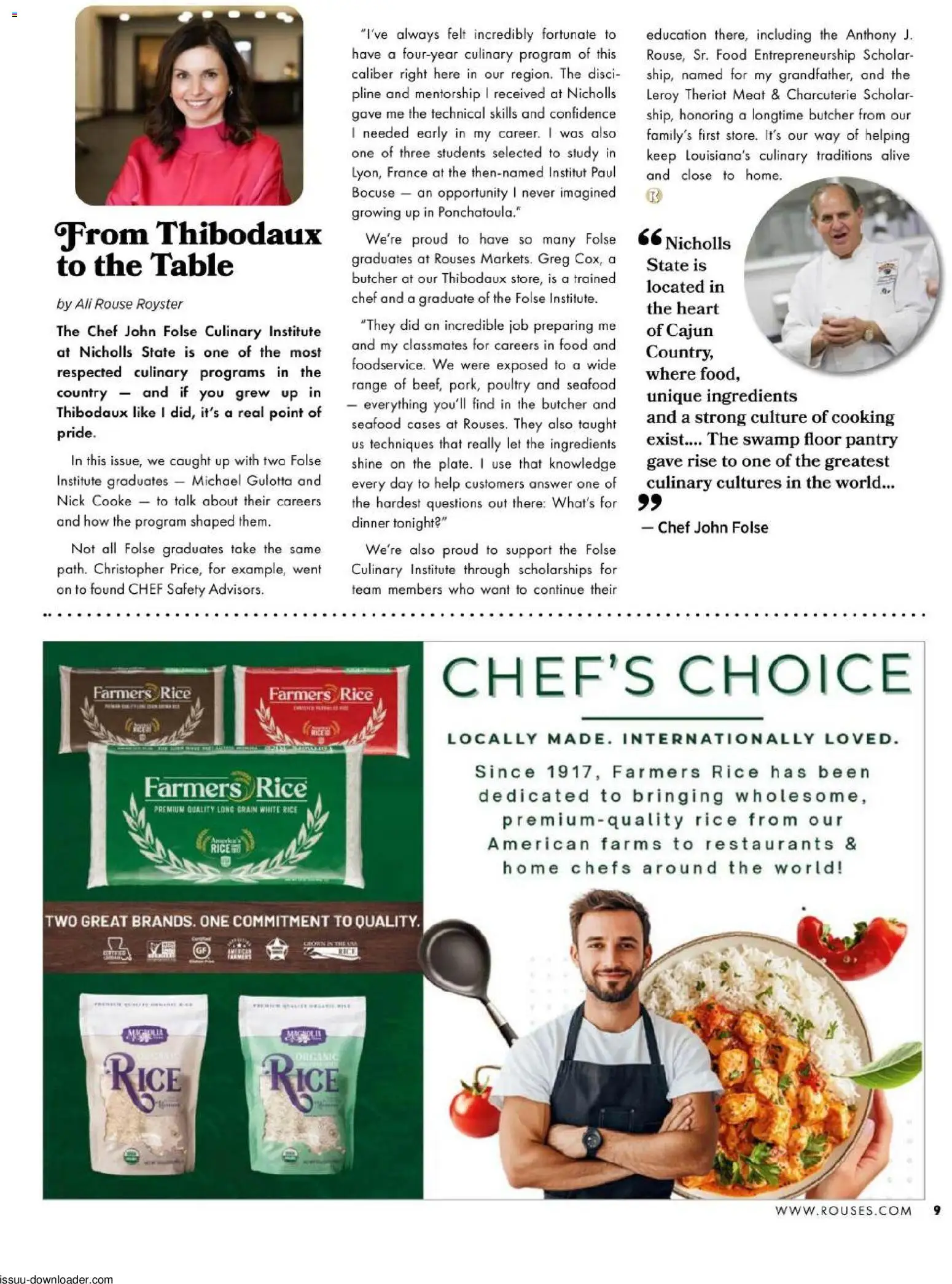 Rouses Magazine Spring 2026 - valid from 06.04.2026 | Page: 11 | Products: Table, Rice, Seafood, Poultry