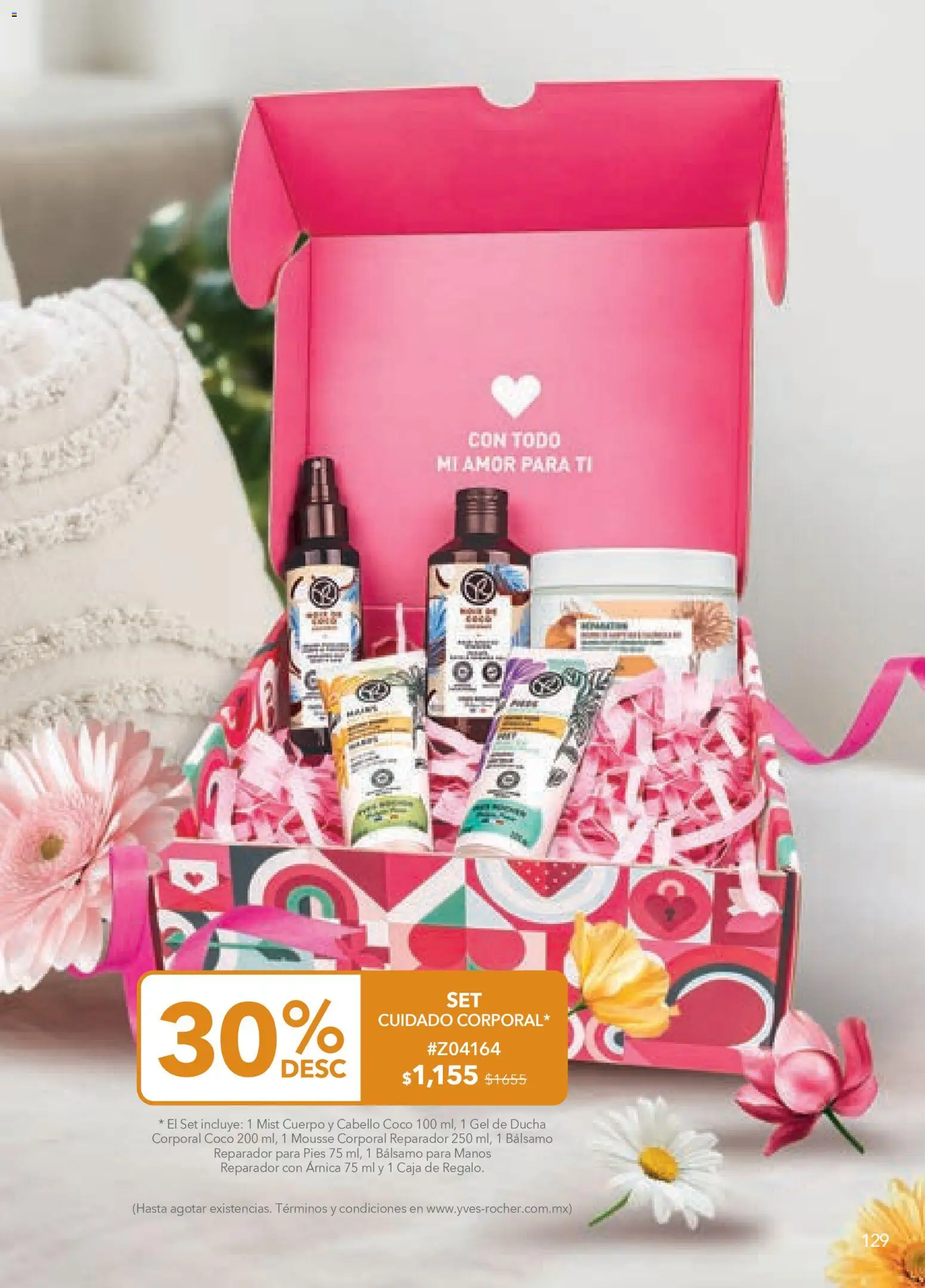 Nuevas ofertas de Yves Rocher válidas en toda la República Mexicana desde el 24.03.2026. ¡Encuentra las mejores ofertas en Yves Rocher campaña 5 2026! | Página: 131 | Productos: Mousse, Bálsamo, Caja, Gel de ducha