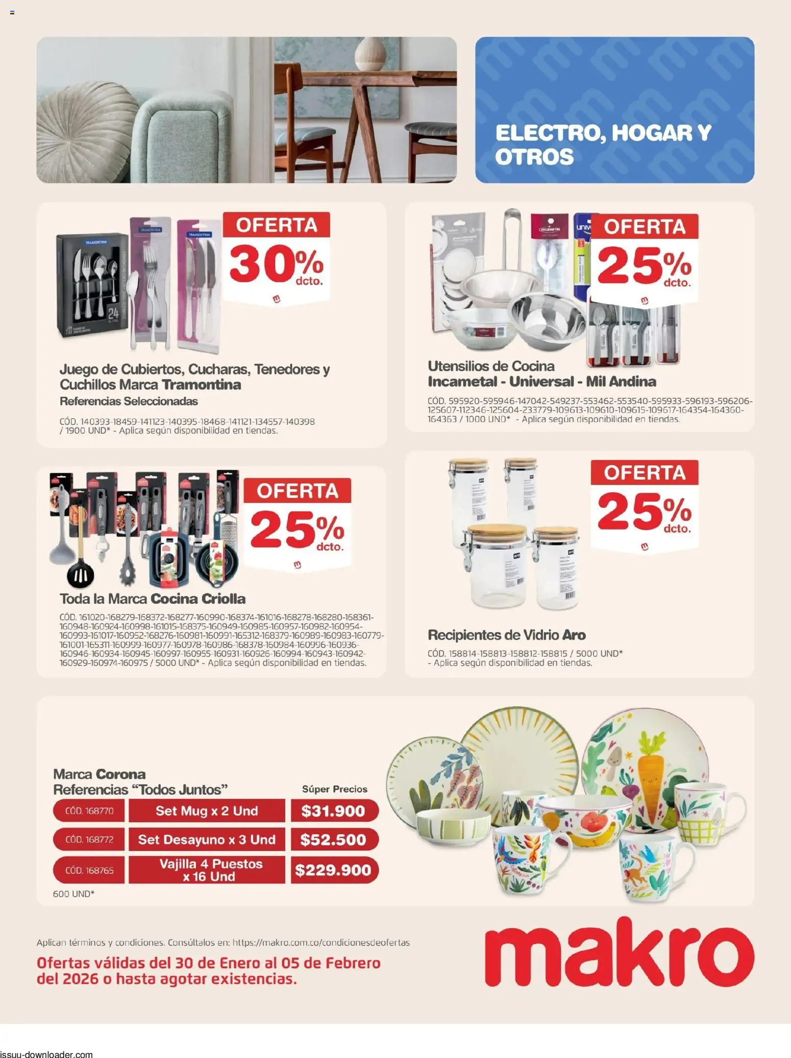 Makro revista - valida desde el 30.01.2026 | Página: 20 | Productos: Cocina, Juego, Utensilios de cocina