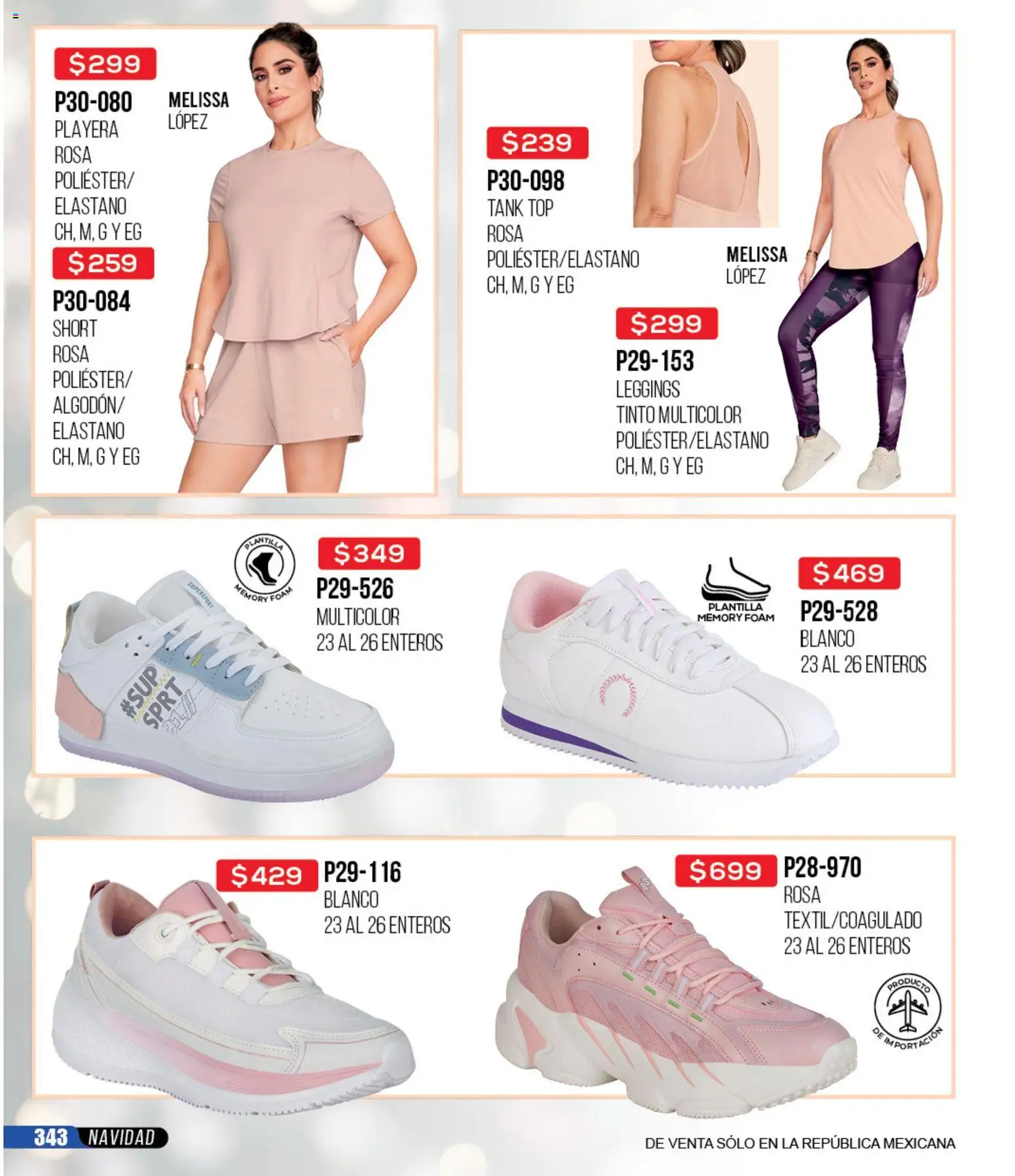 Nuevas ofertas de Cklass válidas en toda la República Mexicana desde el 30.11.2025. ¡Encuentra las mejores ofertas en Cklass catálogo Rebajas Navideñas Ropa! | Página: 601 | Productos: Leggings, Playera, Top, Short