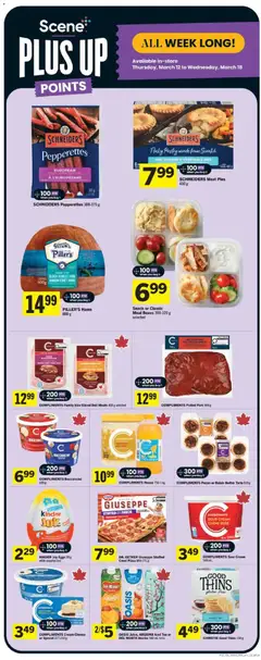 Preview of Foodland weekly flyer - NL from shop Foodland valid from 12.03.2026 | Page: 3 | Products: Tea, Cheese, Eggs, Pizza