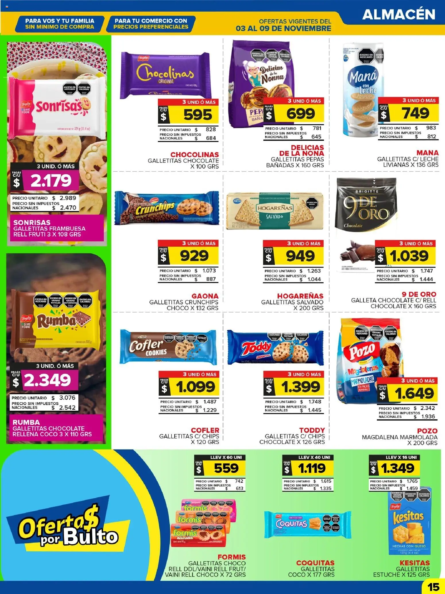 Carrefour Maxi catálogo - Jujuy │ válido desde el 03.11.2025 | Página: 17 | Productos: Galletitas, Queso, Estuche, Chocolate