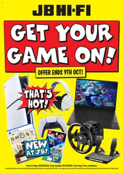 JB Hi-Fi catalogue preview  - valid from 26.09.2025