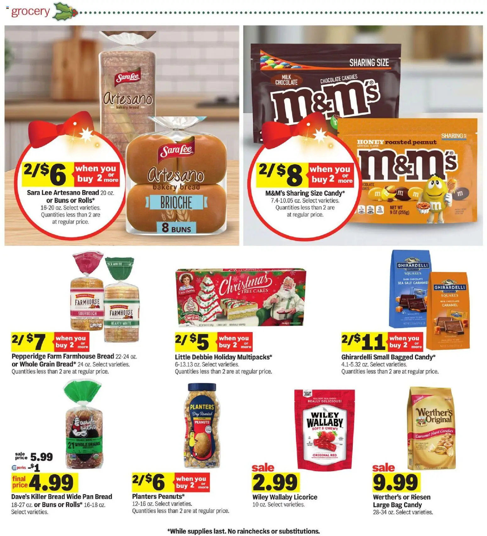 Meijer Weekly Ad - MI - valid from 03.12.2025 | Page: 14 | Products: Milk, Chocolate, Candies, Bag