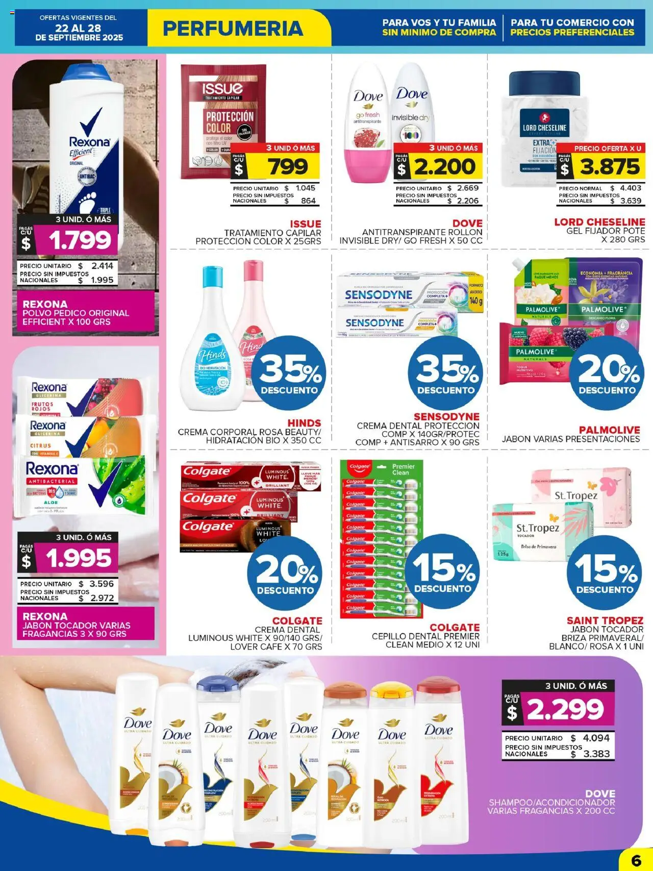 Carrefour Maxi catálogo │ válido desde el 22.09.2025 | Página: 6 | Productos: Polvo, Cepillo, Jabón, Crema