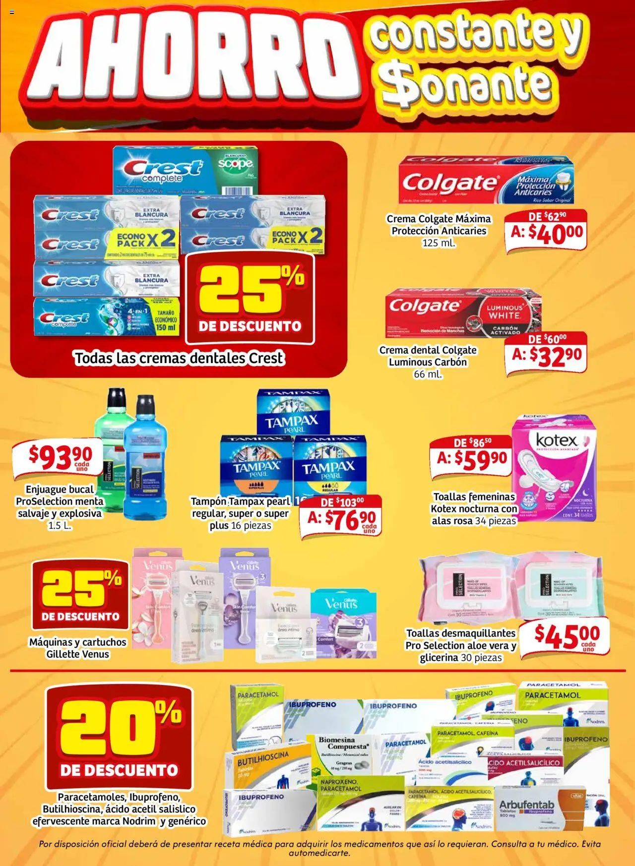 Nuevas ofertas de Soriana válidas en toda la República Mexicana desde el 18.09.2025. ¡Encuentra las mejores ofertas en Soriana - Pesito Valedor Mercado: Edo Mex, Valle De México, Gro, Hgo, Mor, Pue, Qto, Tlax, Ver! | Página: 21 | Productos: Enjuague bucal, Crema, Toallas