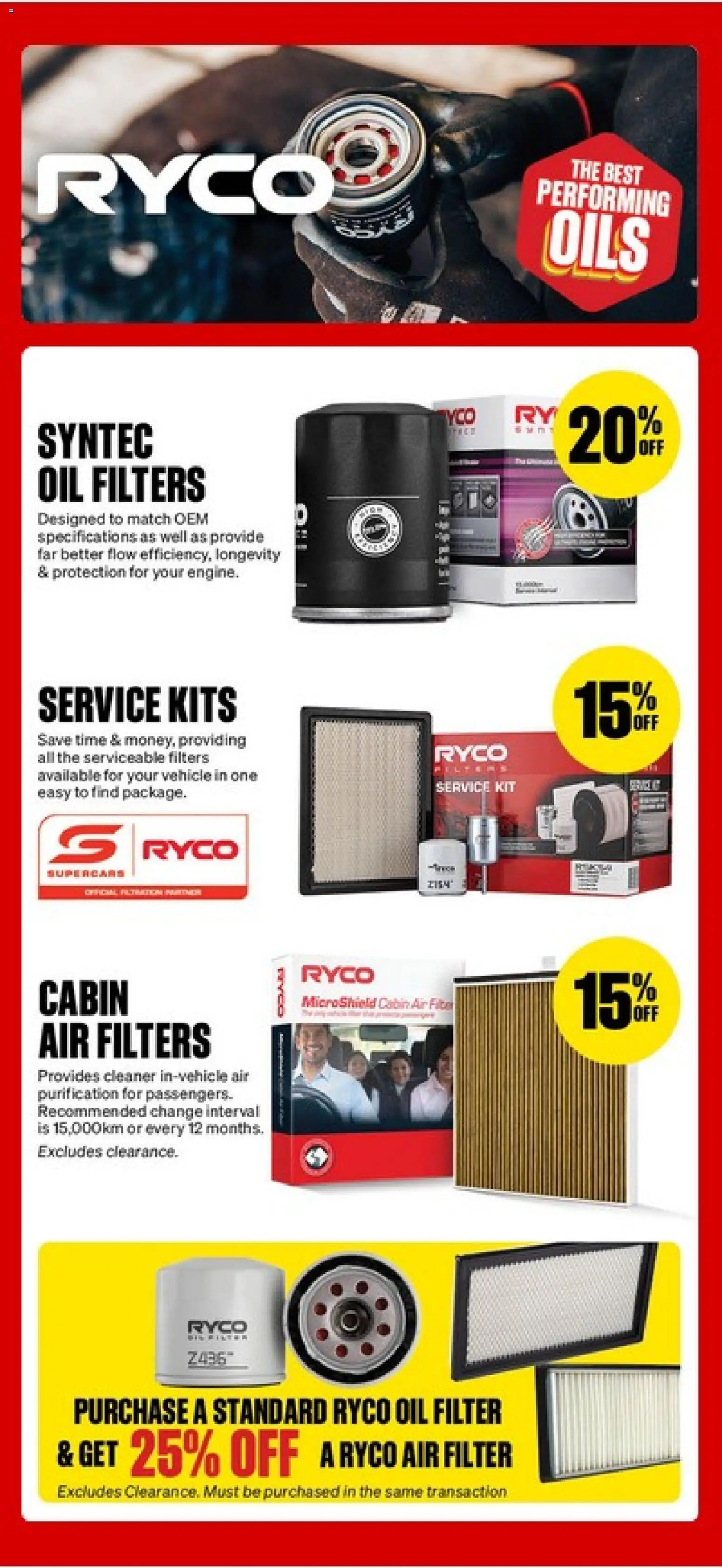 Supercheap Auto catalogue - valid from 13.02.2026 | Page: 15 | Products: Kits, Cleaner, Oil