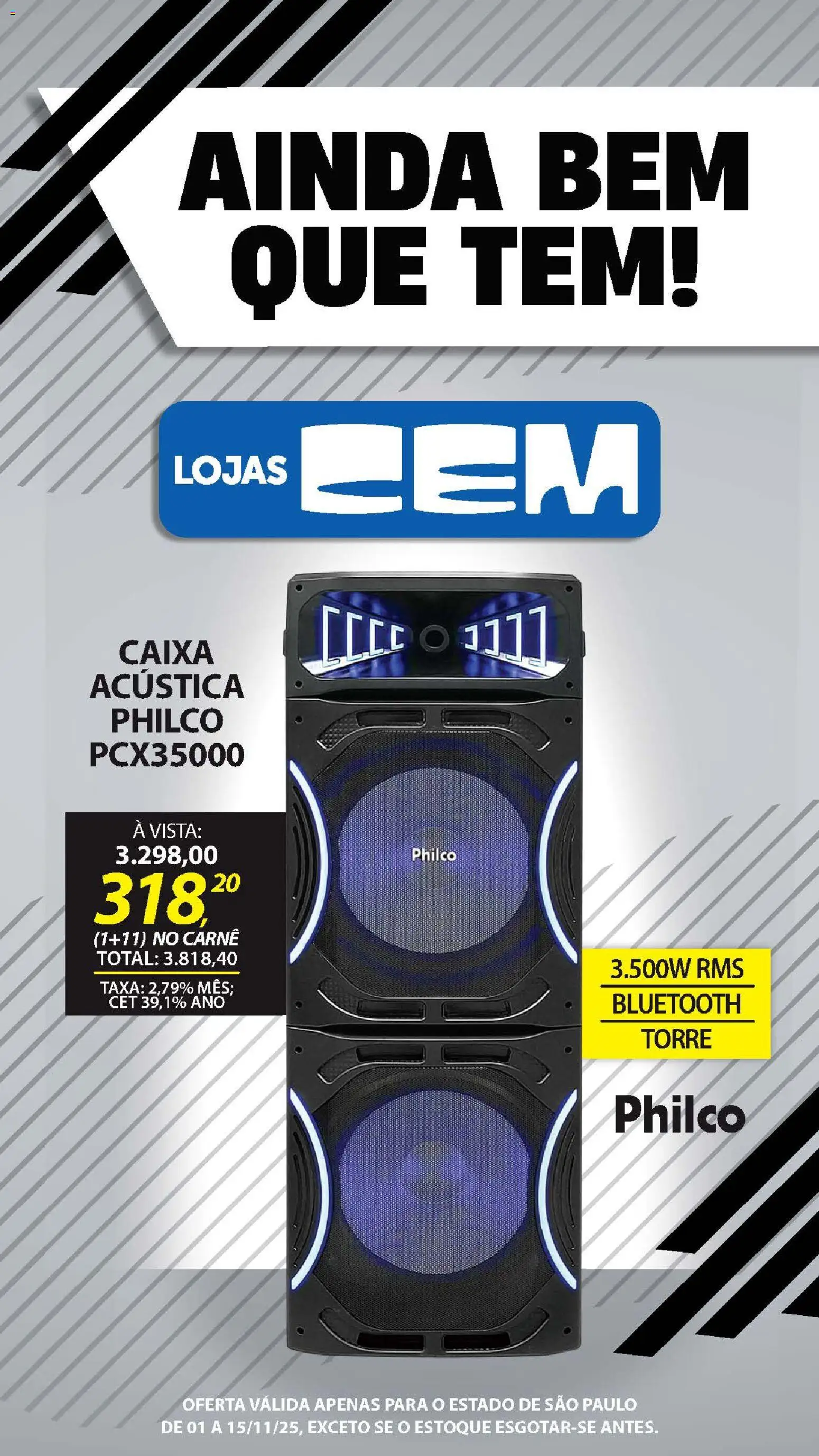 Lojas Cem Folheto - válido de 01.11.2025 | Página: 67