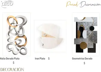 Vista previa de Muebles Dico catálogo Decoración, nuevo folleto de la tienda, válido en México a partir del 09.12.2025 | Página: 10