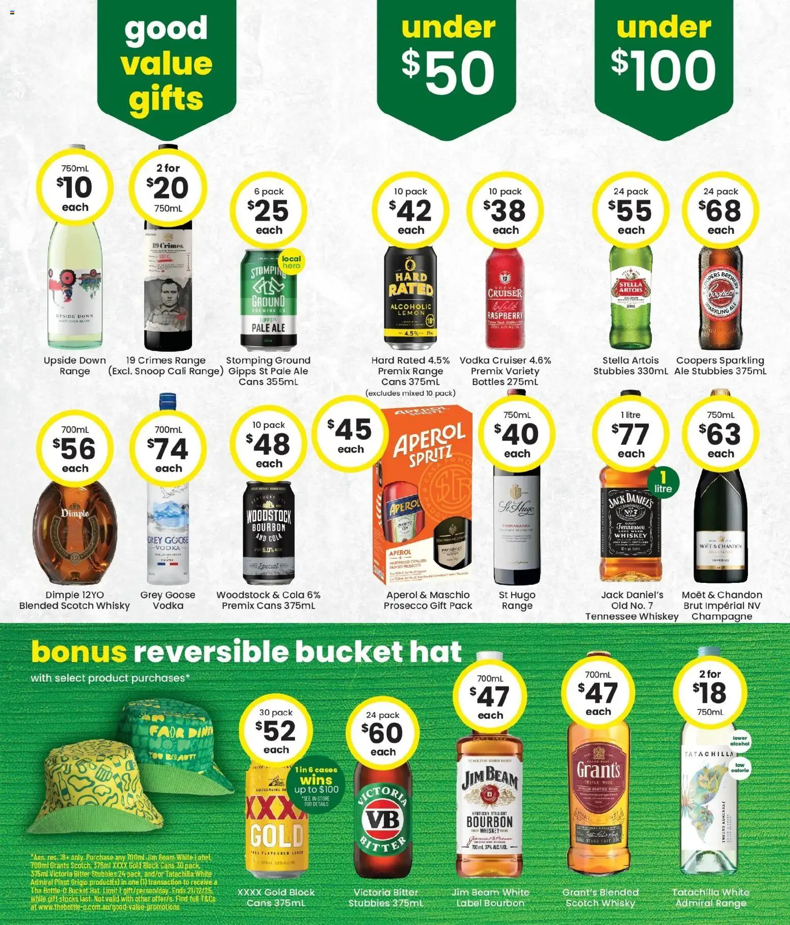 The Bottle-O catalogue - valid from 08.12.2025 | Page: 3 | Products: Bucket, Vodka, Scotch, Hat