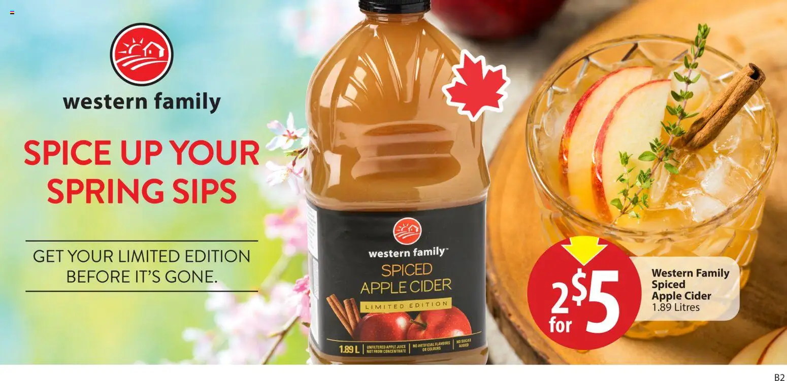 Save on foods flyer valid from 09.04.2026 | Page: 20 | Products: Juice