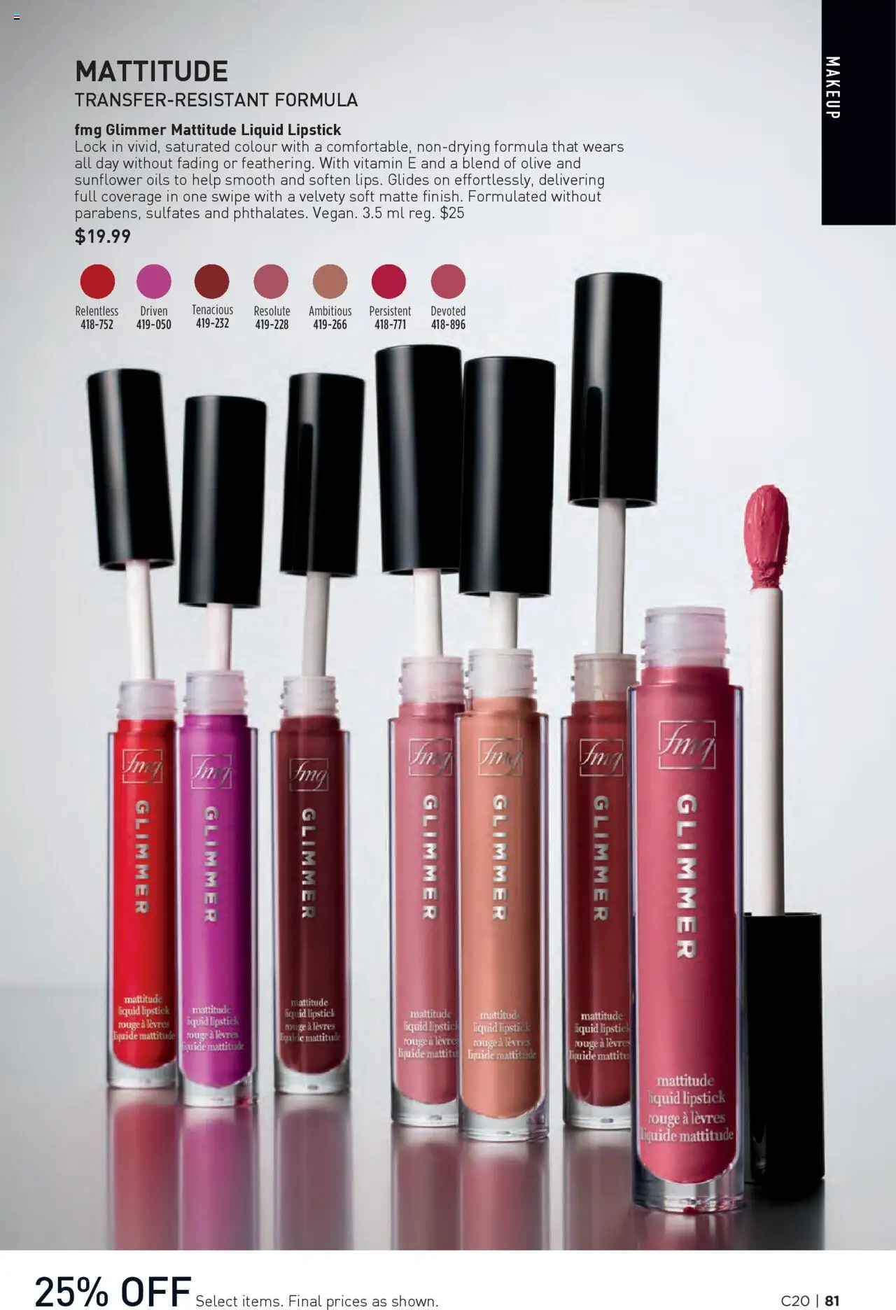 Avon flyer valid from 25.09.2025 | Page: 81 | Products: Lipstick