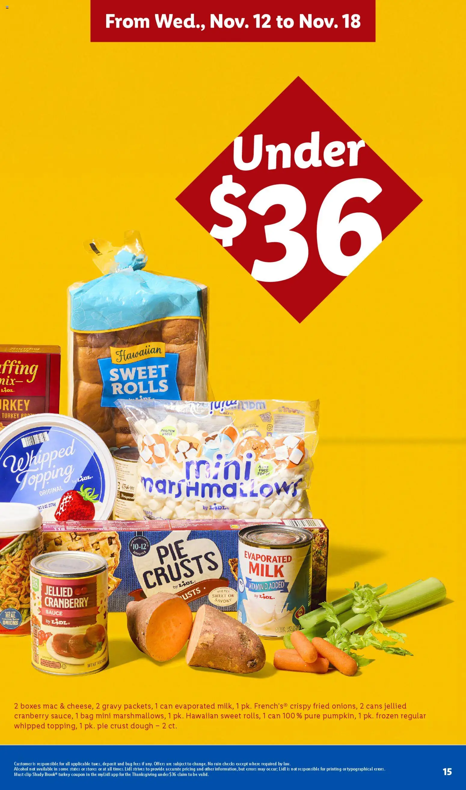 Lidl Early Black Friday - valid from 12.11.2025 | Page: 15 | Products: Clip, Milk, Sauce, Rod