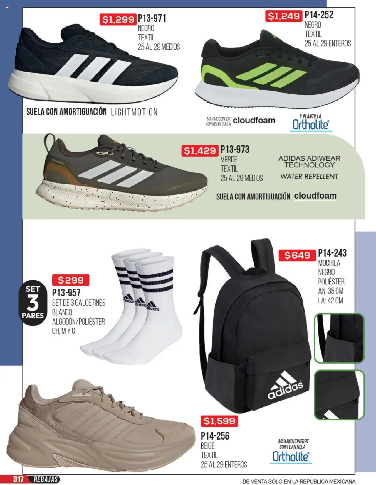 Nuevas ofertas de Cklass válidas en toda la República Mexicana desde el 23.06.2025. ¡Encuentra las mejores ofertas en Cklass catálogo Rebajas Sobre Calzado! | Página: 318 | Productos: Mochila