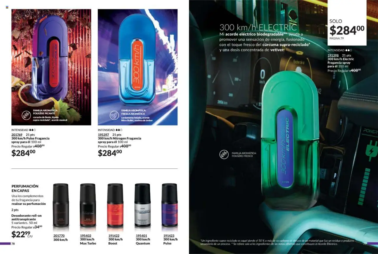 Nuevas ofertas de AVON válidas en toda la República Mexicana desde el 11.07.2025. ¡Encuentra las mejores ofertas en AVON campaña 11 2025! | Página: 41 | Productos: Desodorante, Antitranspirante, Cúrcuma, Fragancia