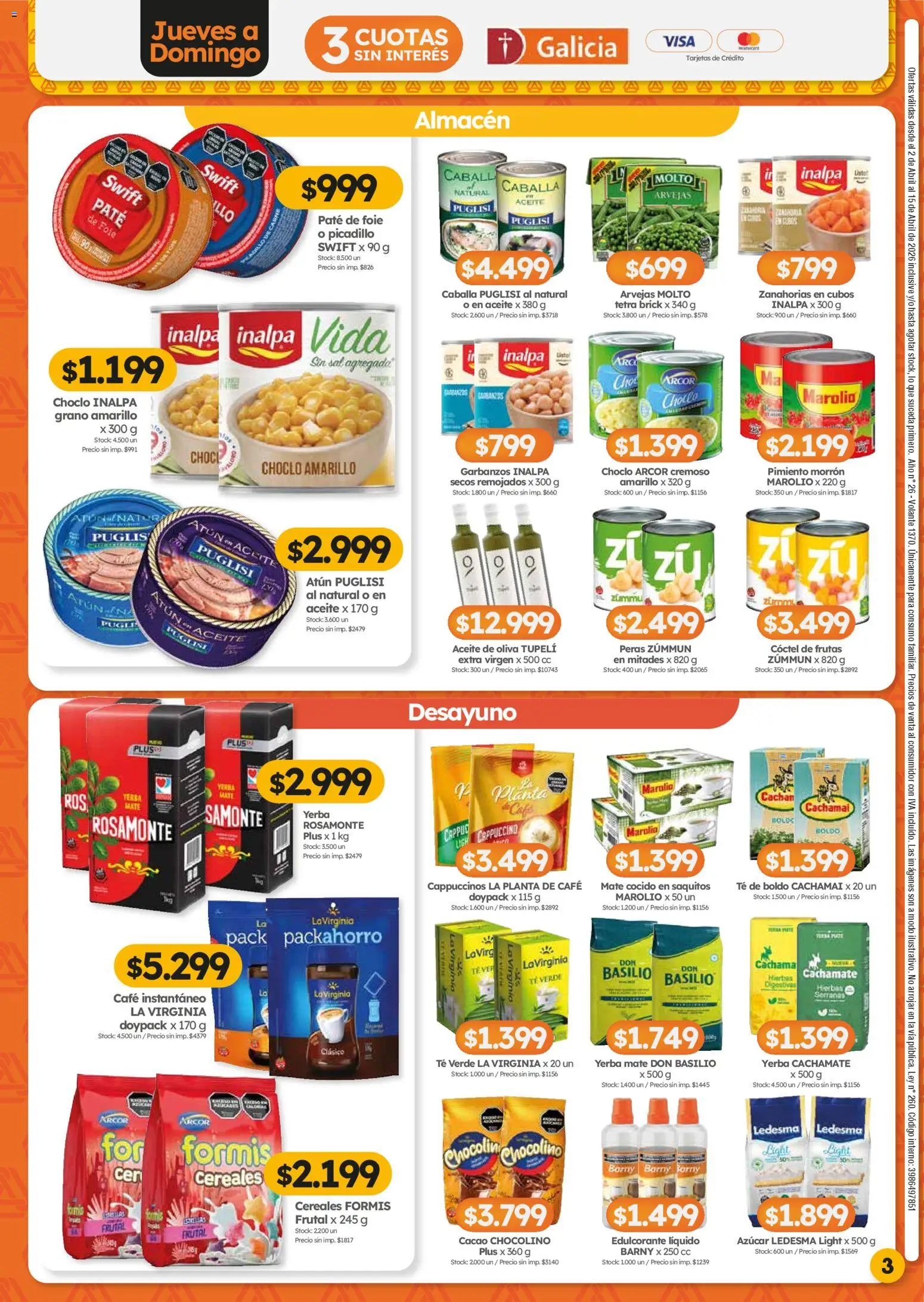 Cordiez ofertas │ válido desde el 02.04.2026 | Página: 3