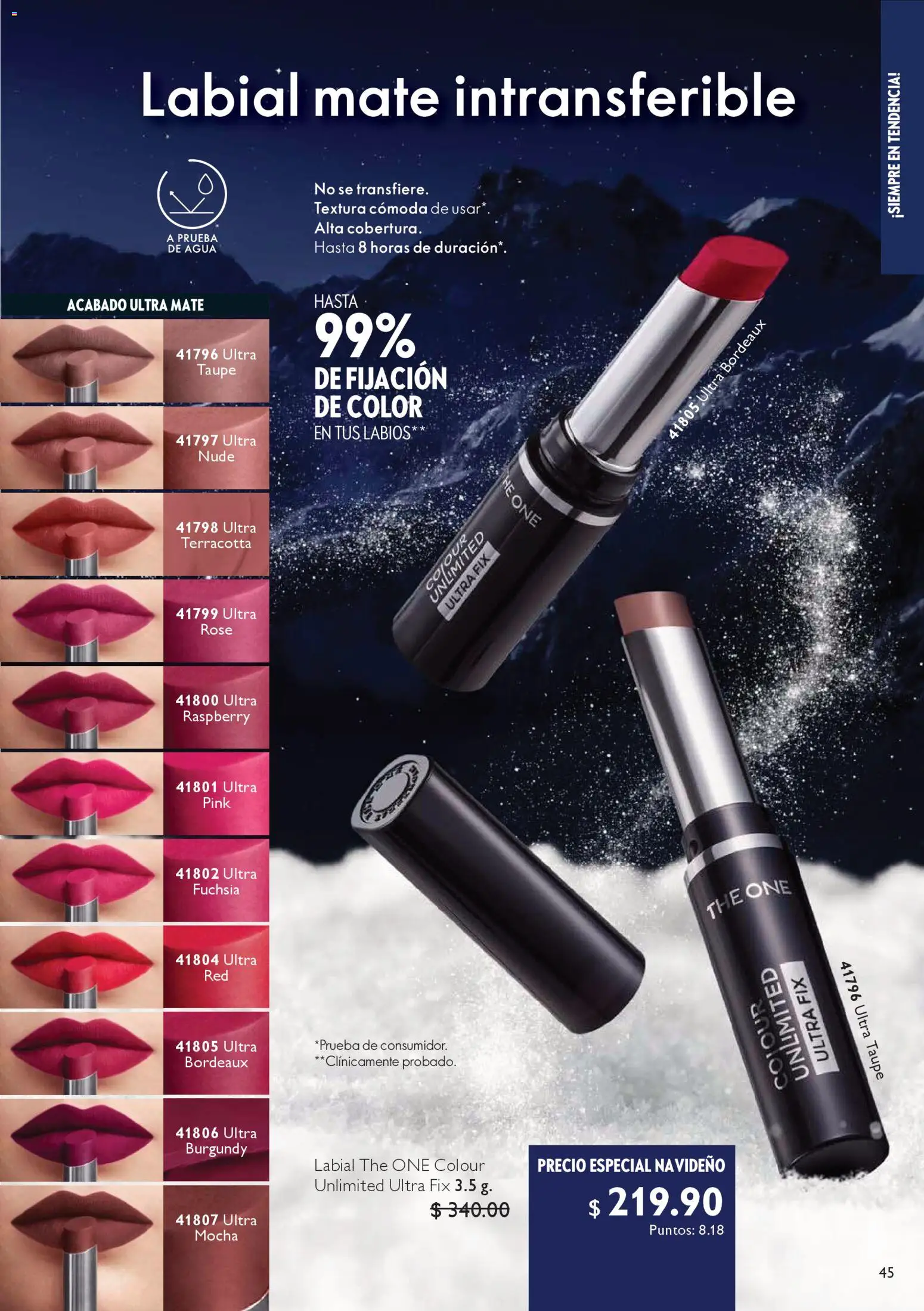 Nuevas ofertas de Oriflame válidas en toda la República Mexicana desde el 06.12.2025. ¡Encuentra las mejores ofertas en Oriflame campaña 12 2025! | Página: 45 | Productos: Agua, Mate