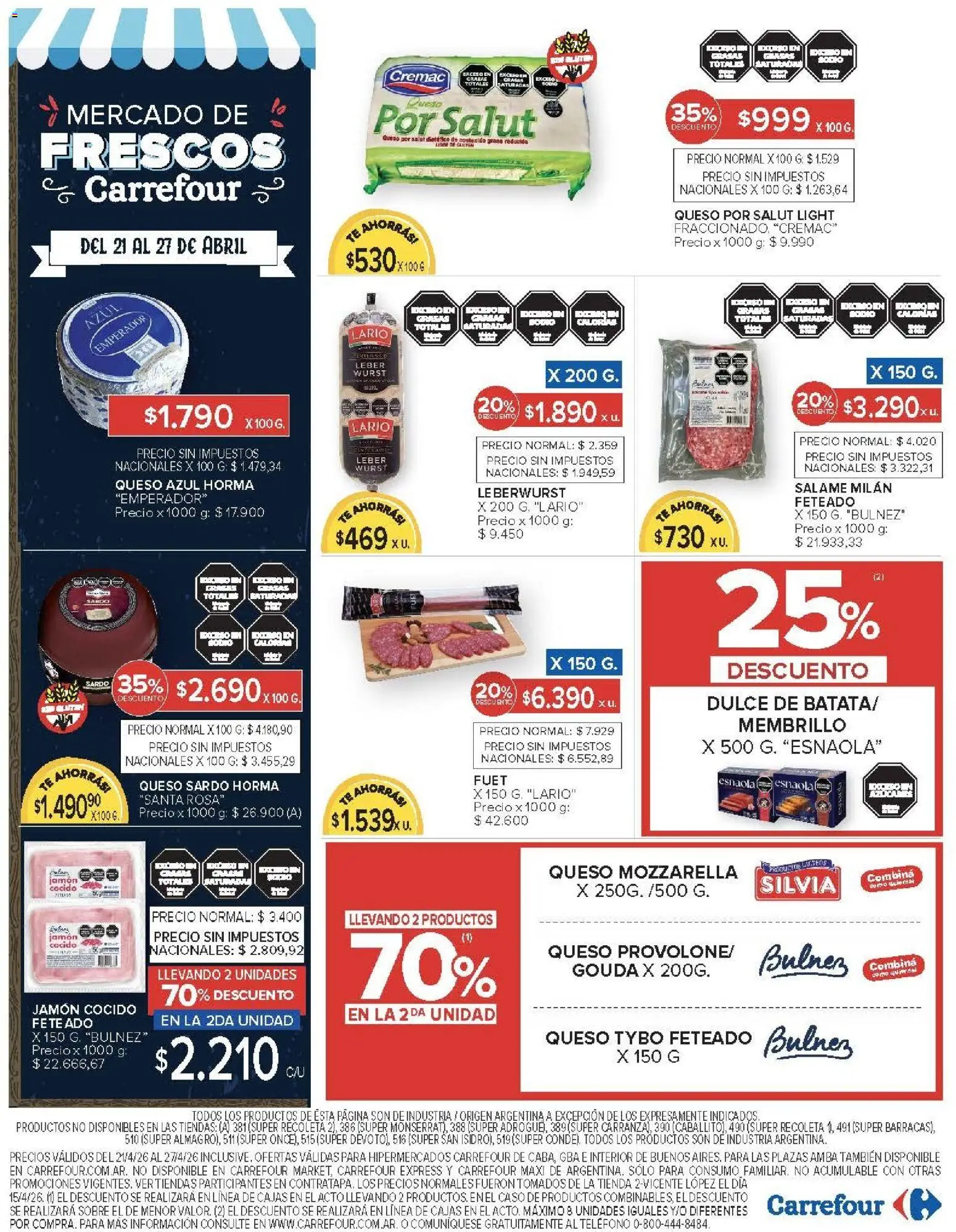 Carrefour ofertas │ válido desde el 21.04.2026 | Página: 6